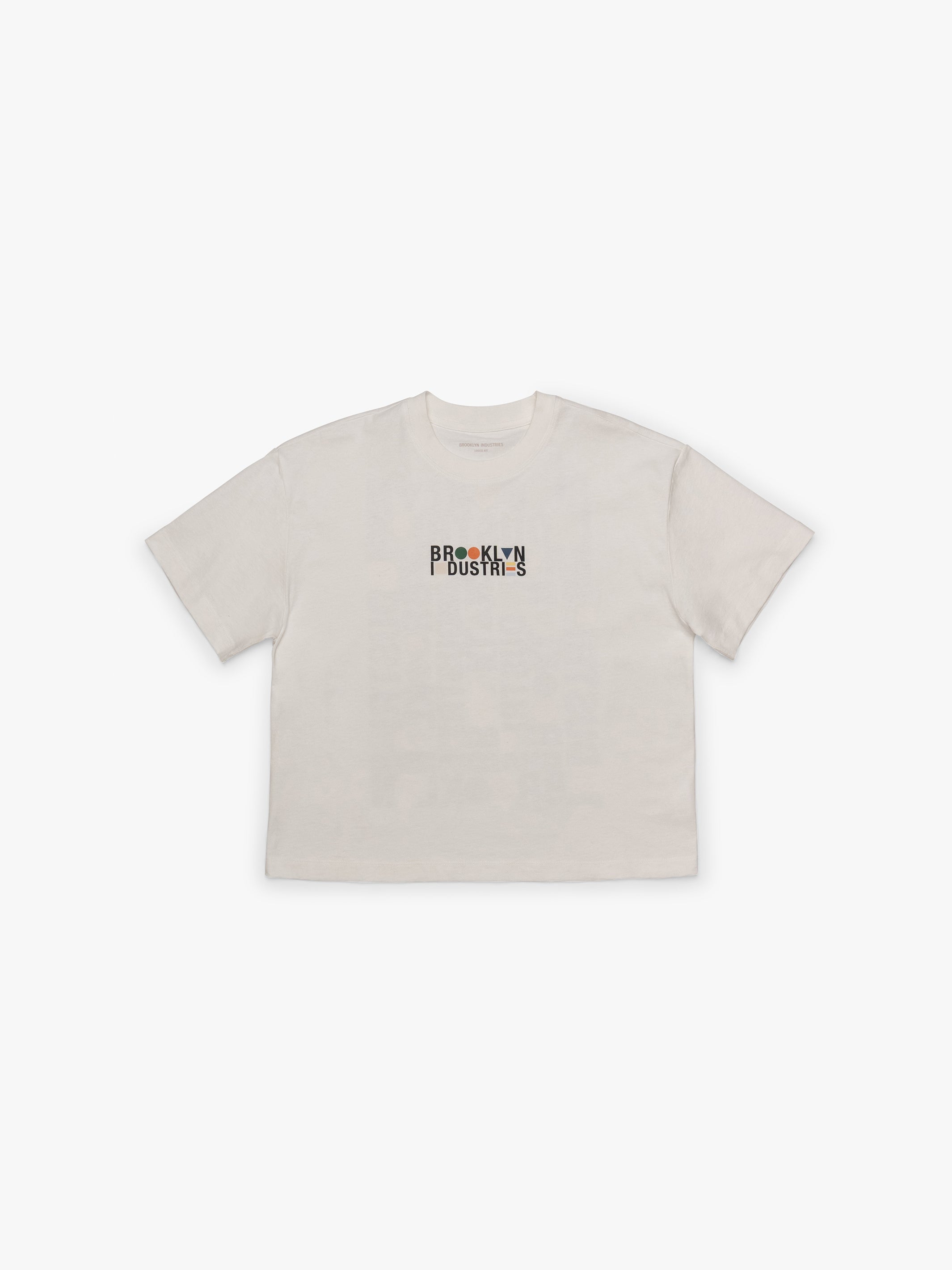 Women's Brooklyn Industries Loose Fit T-Shirt In Antique White - BROOKLYN INDUSTRIES