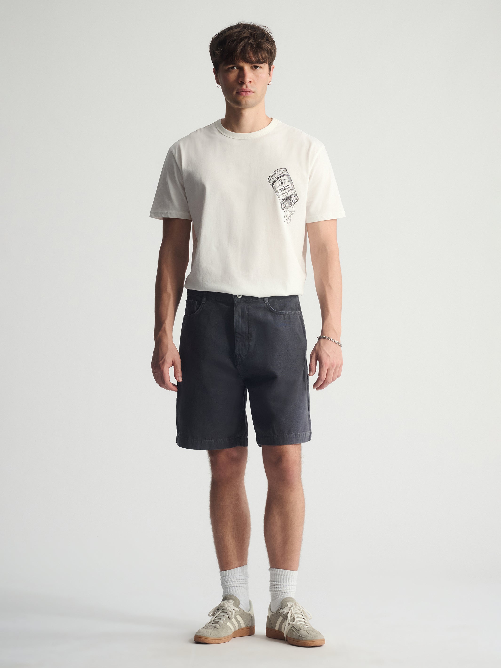 Men's Brooklyn Woven Shorts In Quiet Shade - BROOKLYN INDUSTRIES