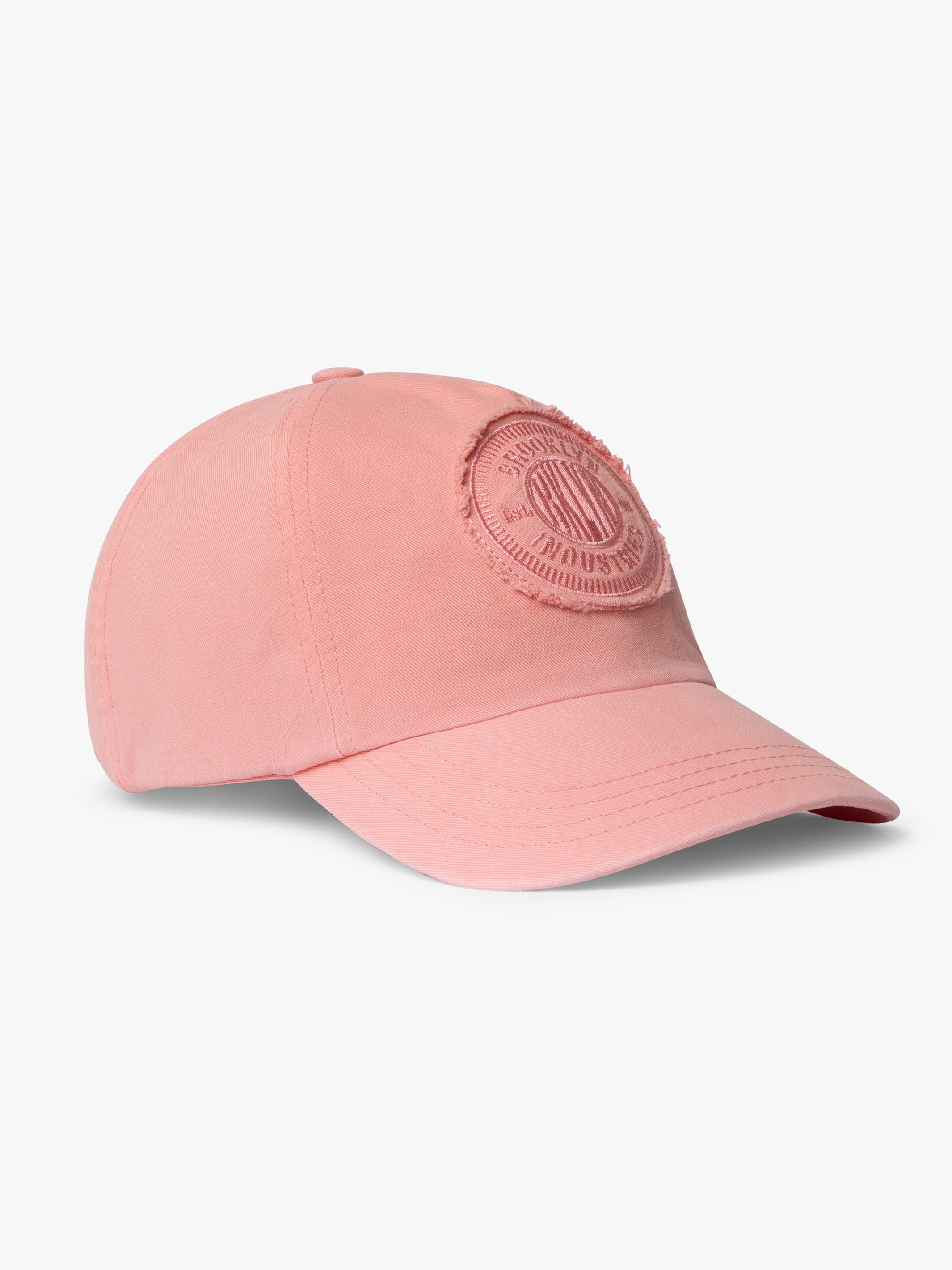 Brooklyn Logo Cap in Flamingo Plume - BROOKLYN INDUSTRIES