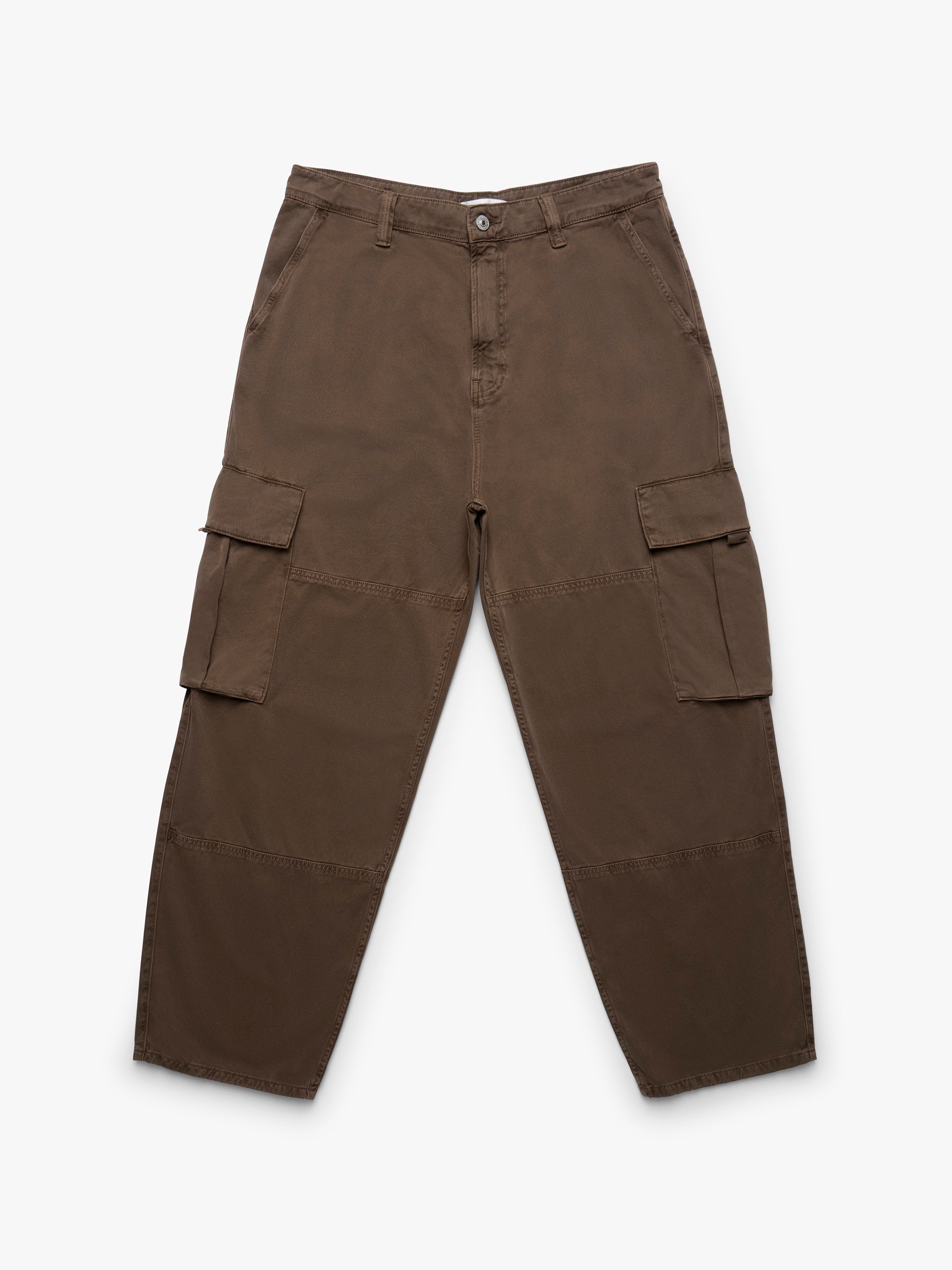 Men's Cargo Pants in Mocha Twill - BROOKLYN INDUSTRIES