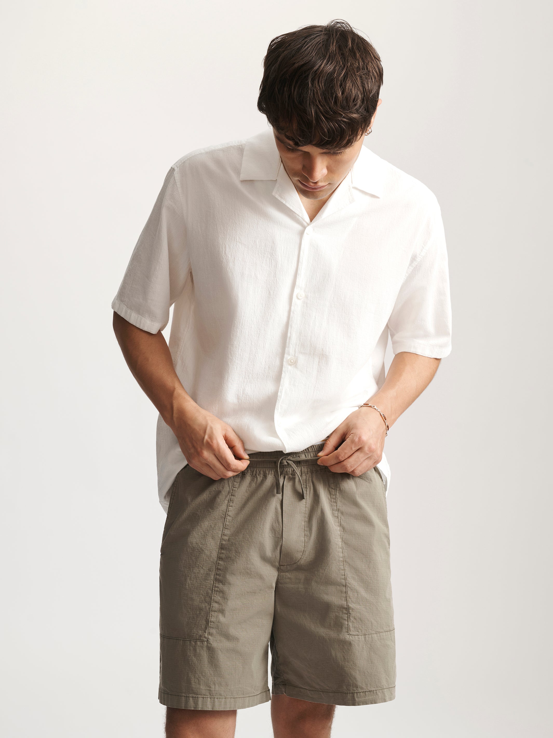 Men's Brooklyn Pocket Shorts In Trench Coat - BROOKLYN INDUSTRIES