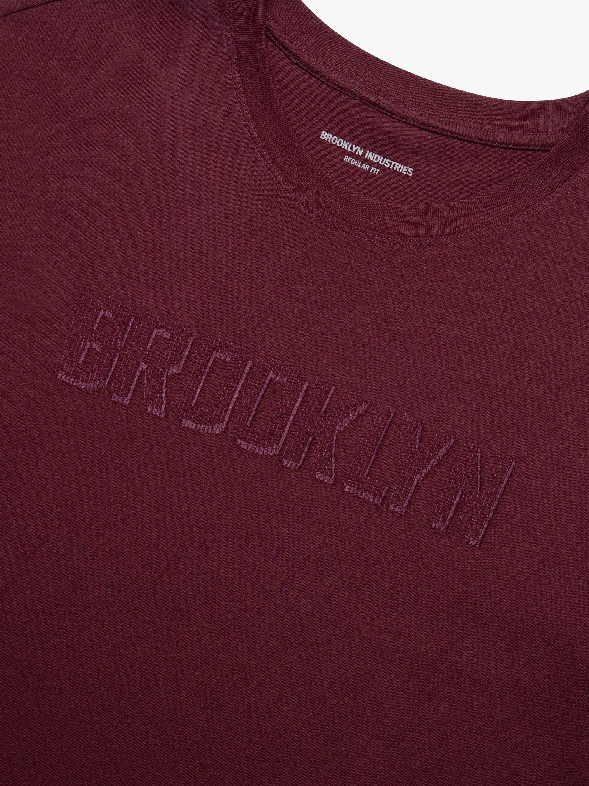 Men's Brooklyn T-Shirt In Windsor Wine