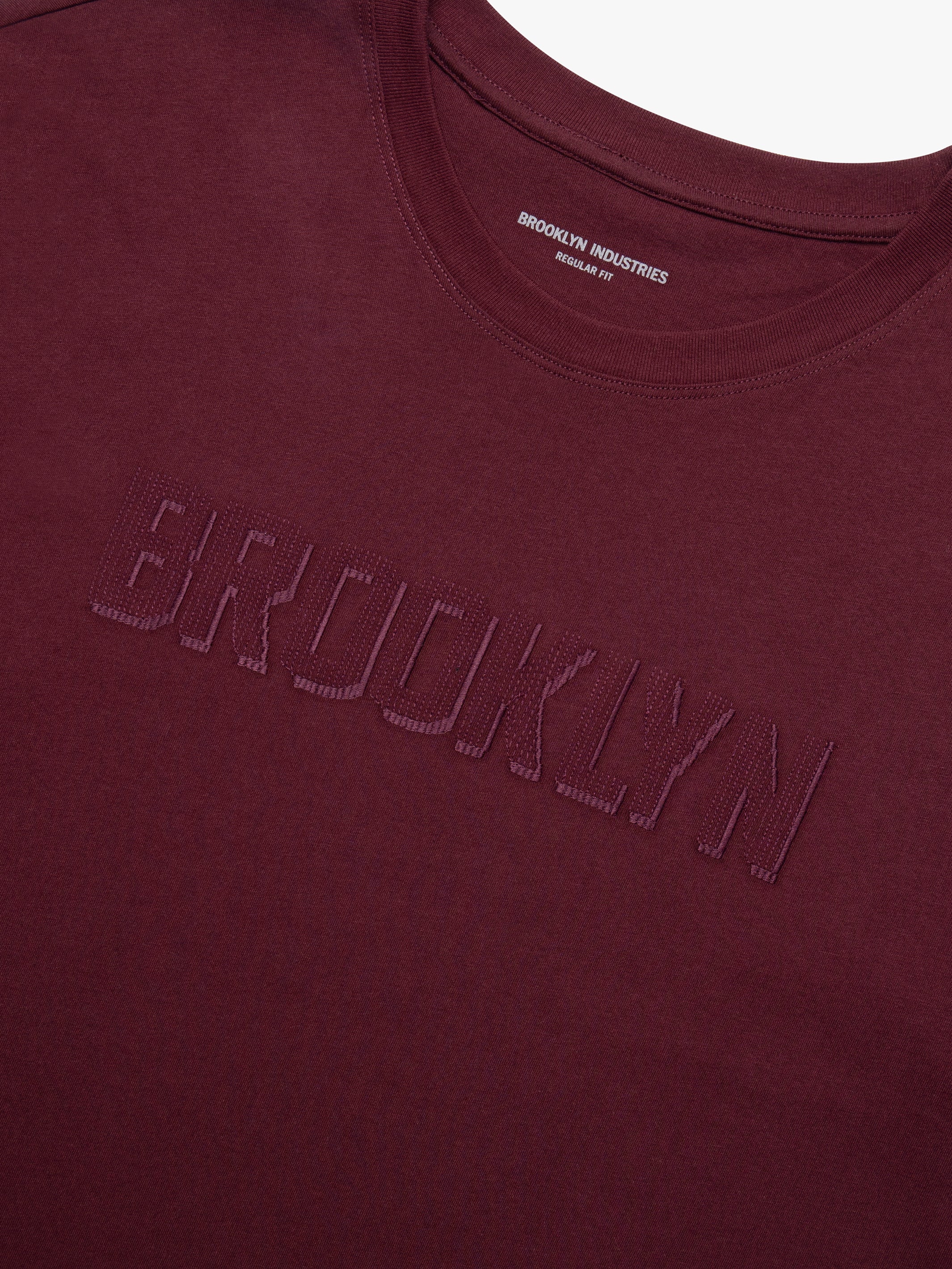 Men's Brooklyn T-Shirt In Windsor Wine