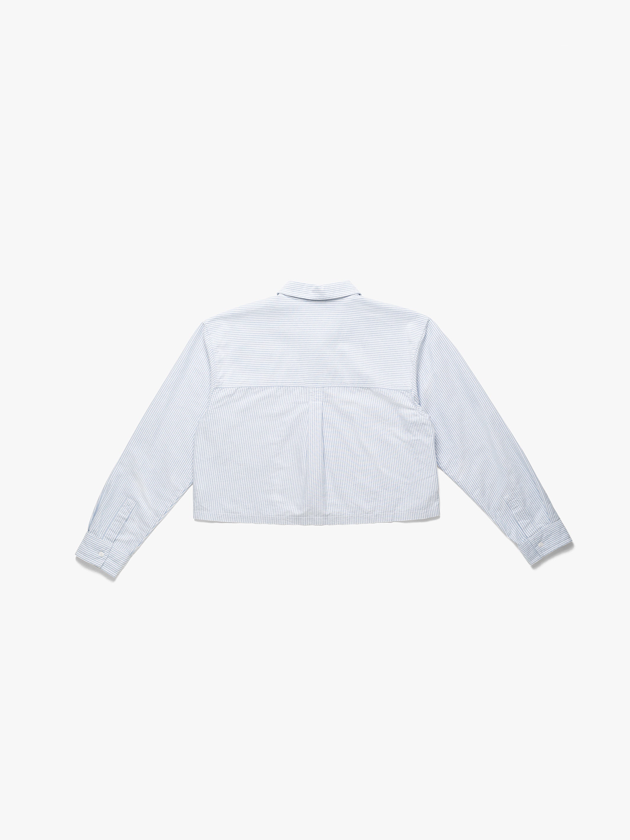 Women's Wythe Oxford Crop In Sky - BROOKLYN INDUSTRIES