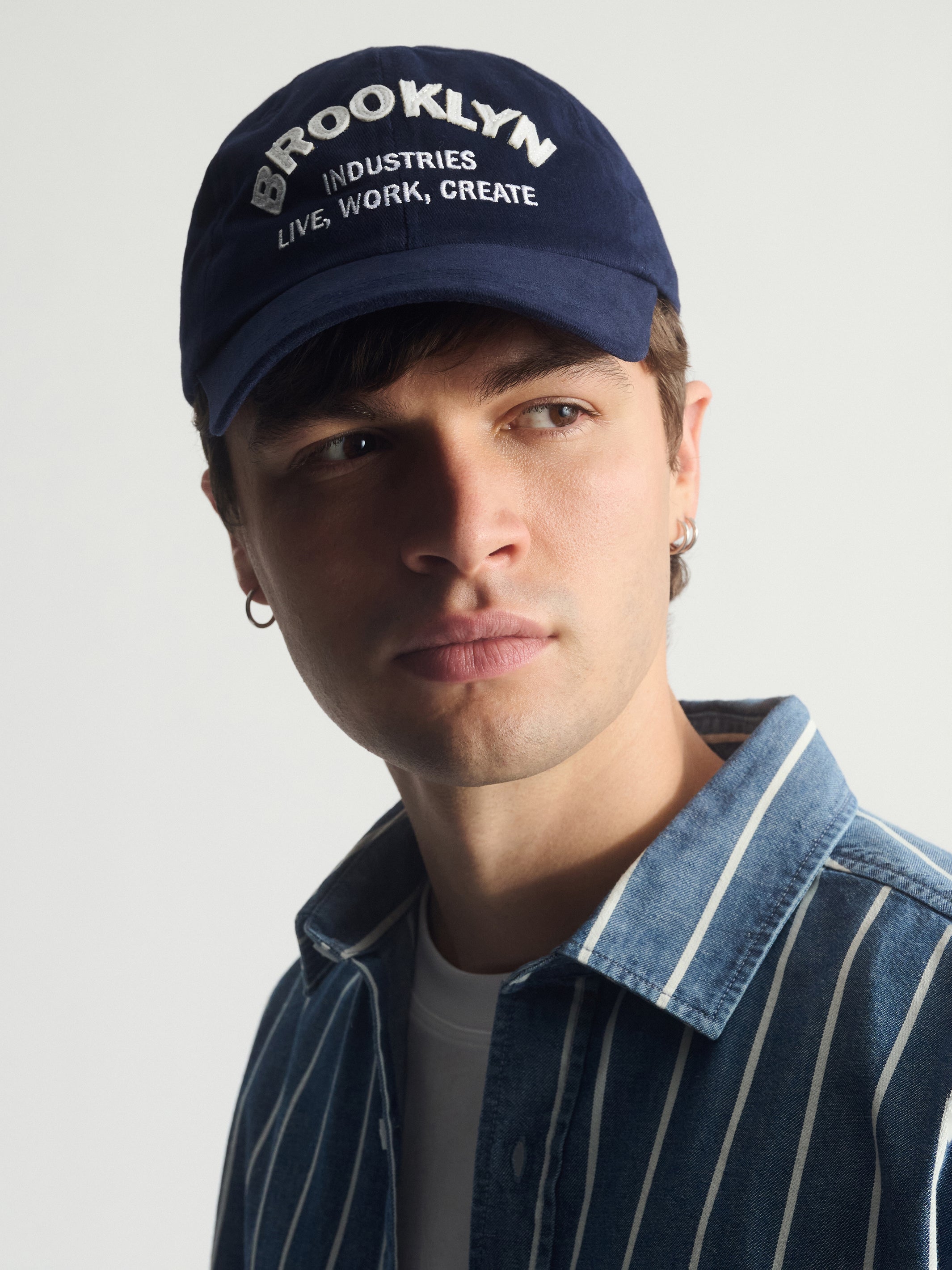 BKI Cap in Medieval Blue - BROOKLYN INDUSTRIES