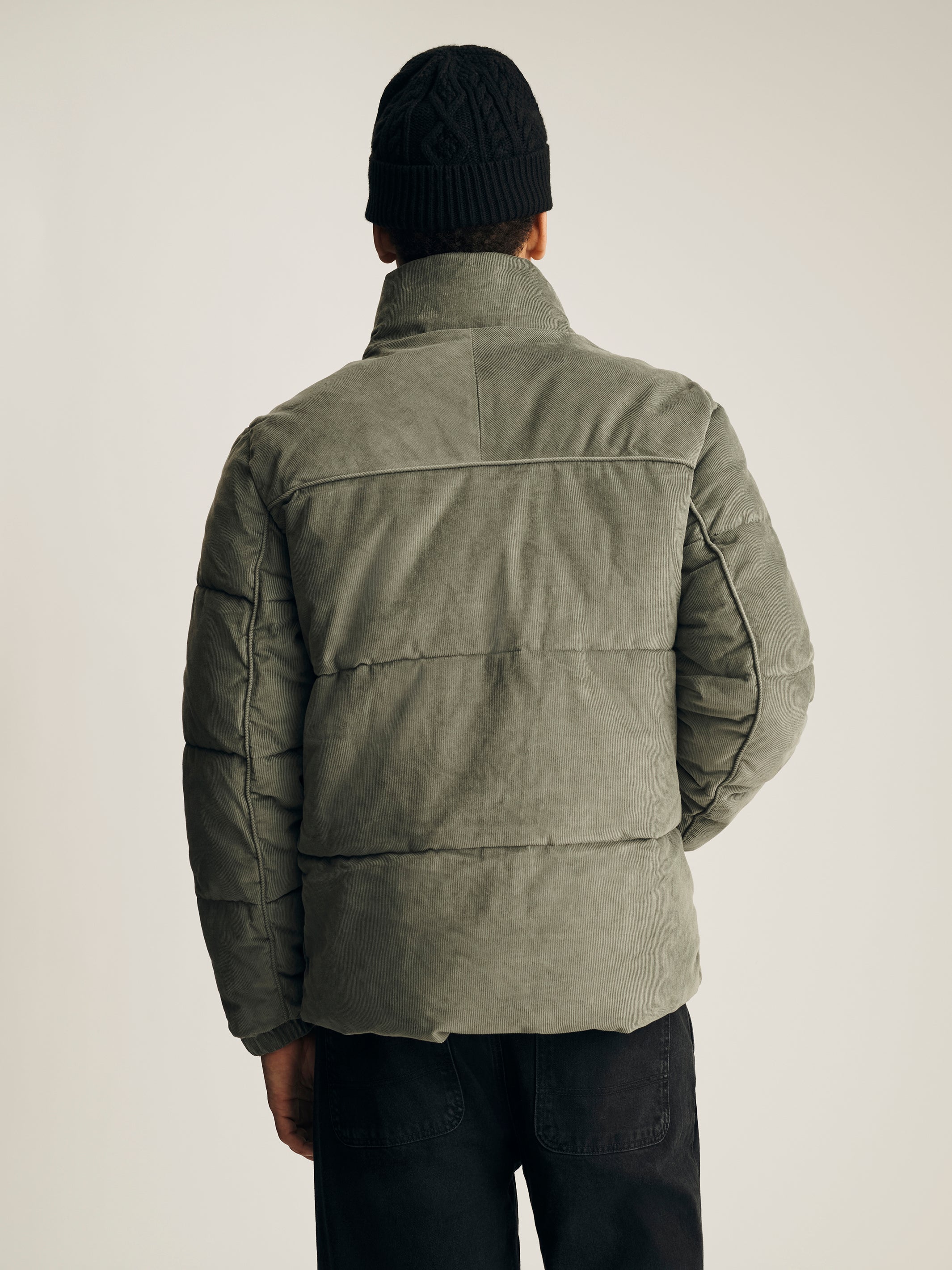 Men's Puffer Jacket in Mulled Basil - BROOKLYN INDUSTRIES