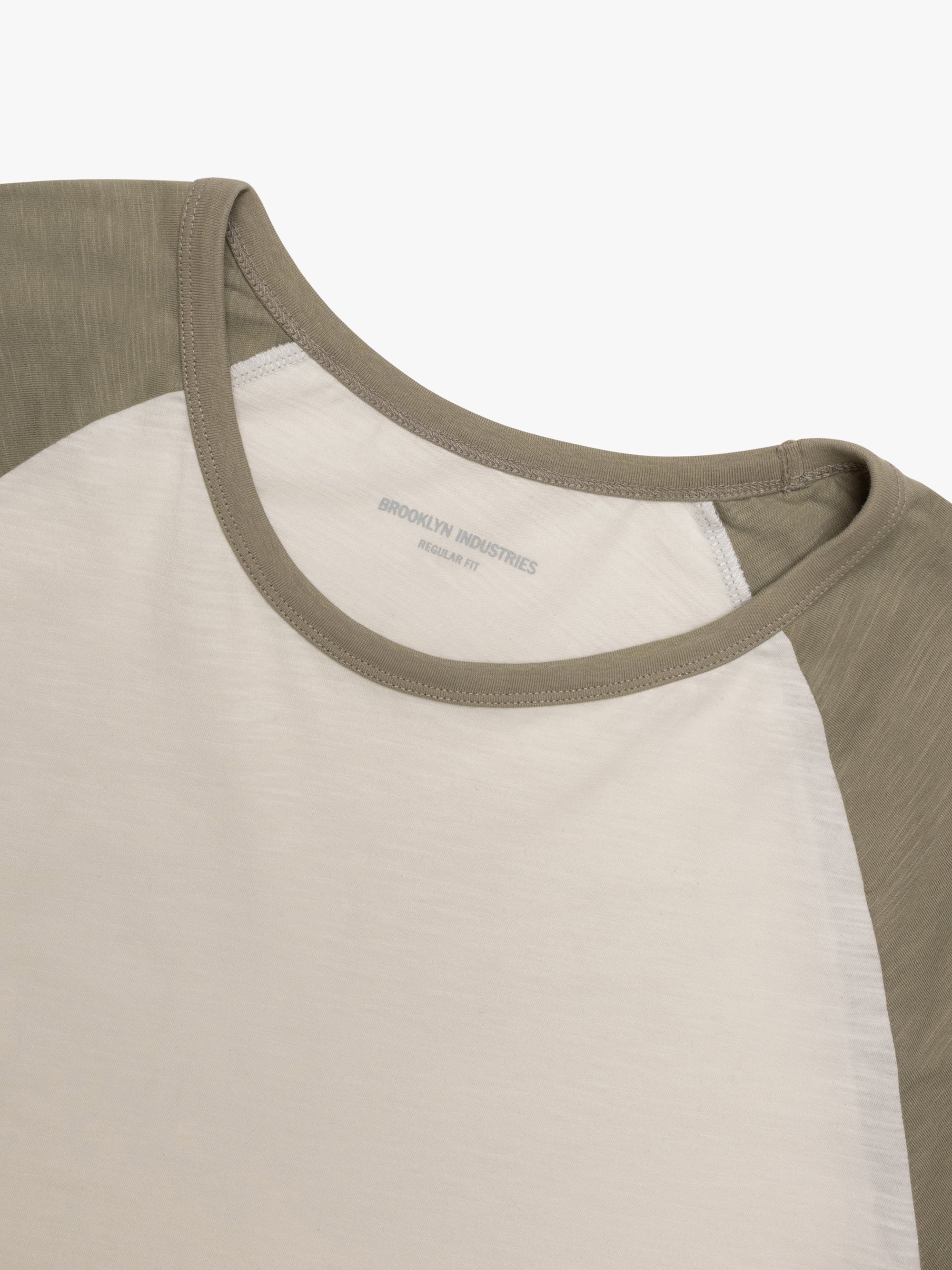 Men's Brooklyn Slub Long Sleeve T-Shirt In Winter Twig - BROOKLYN INDUSTRIES