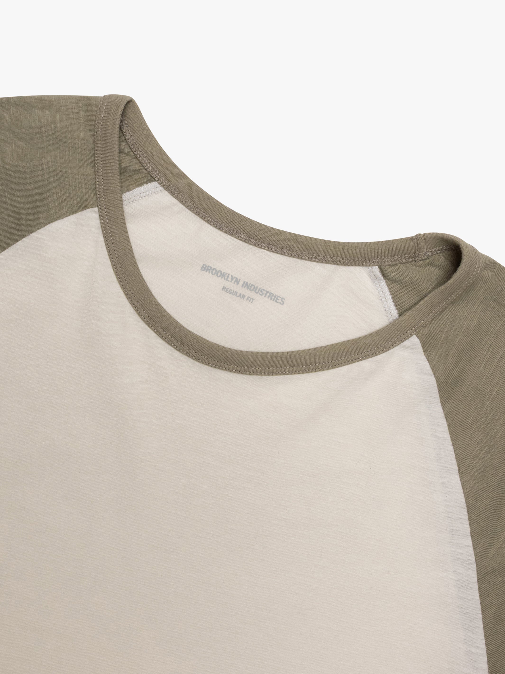 Men's Brooklyn Slub Long Sleeve T-Shirt In Winter Twig - BROOKLYN INDUSTRIES