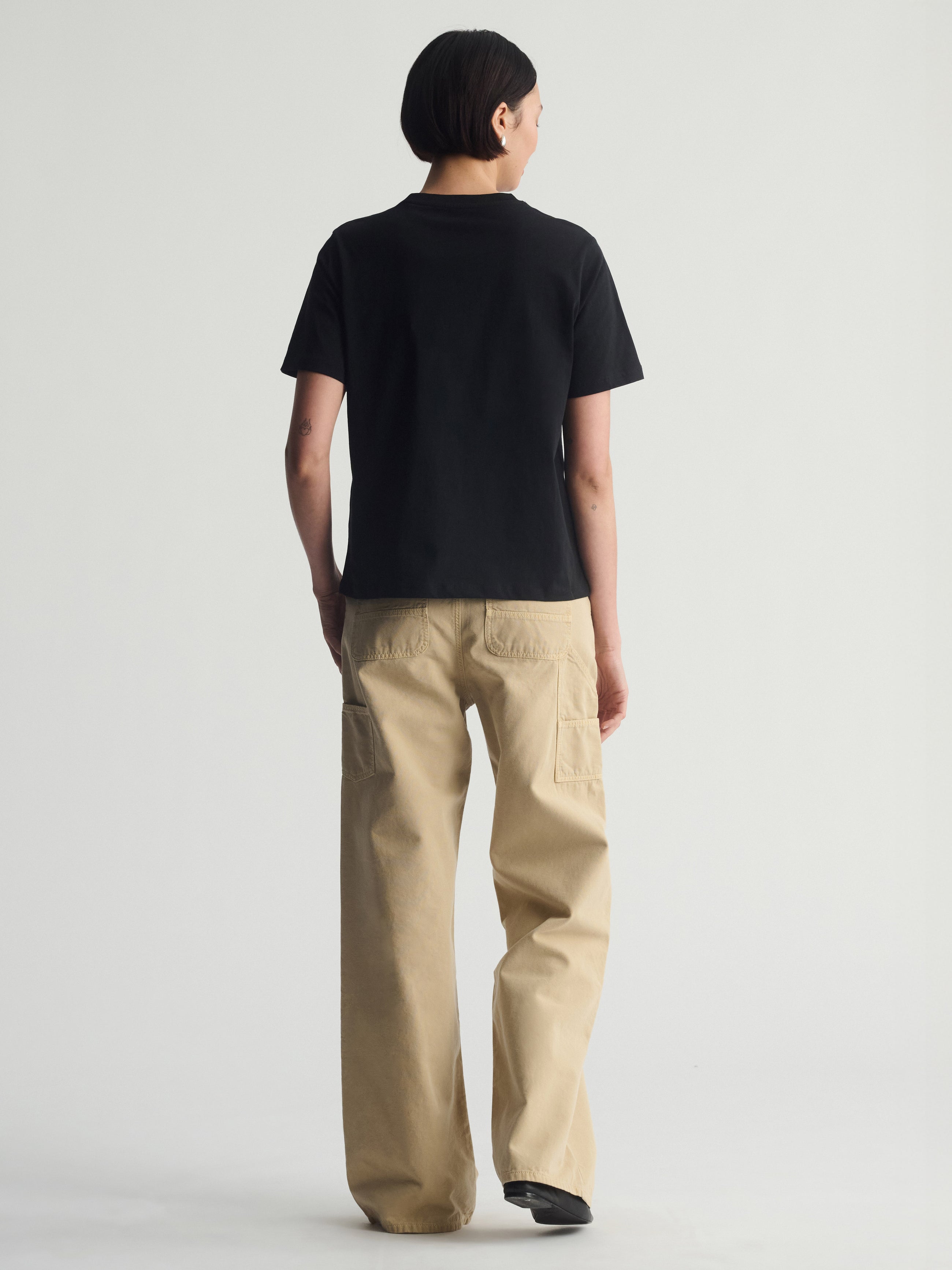 Women's Brooklyn Live Work Create T-Shirt In Black - BROOKLYN INDUSTRIES