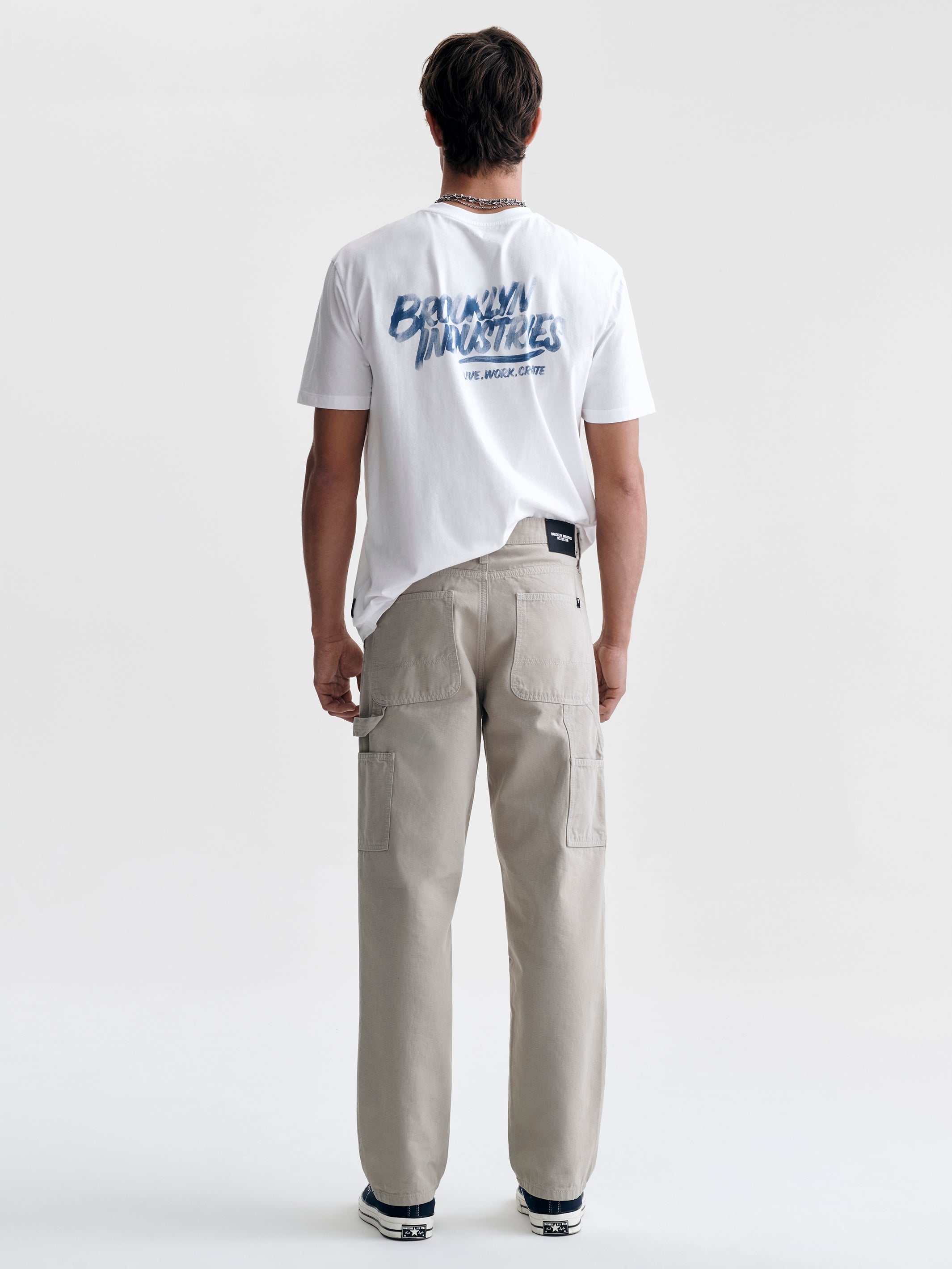 Men's Williamsburg Carpenter Pants in Saige Colored Canvas