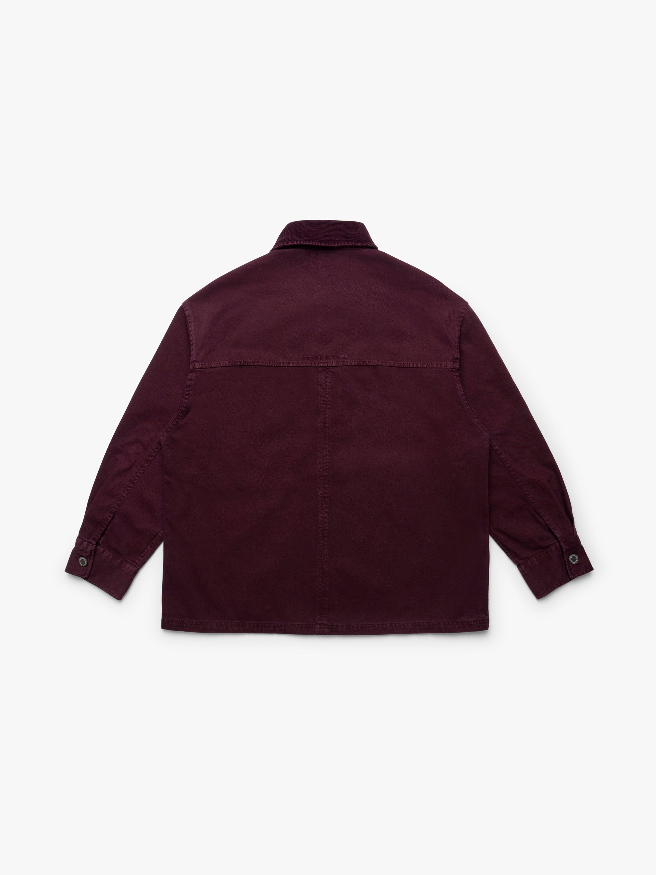 Women's Overshirt in Windsor Wine - BROOKLYN INDUSTRIES