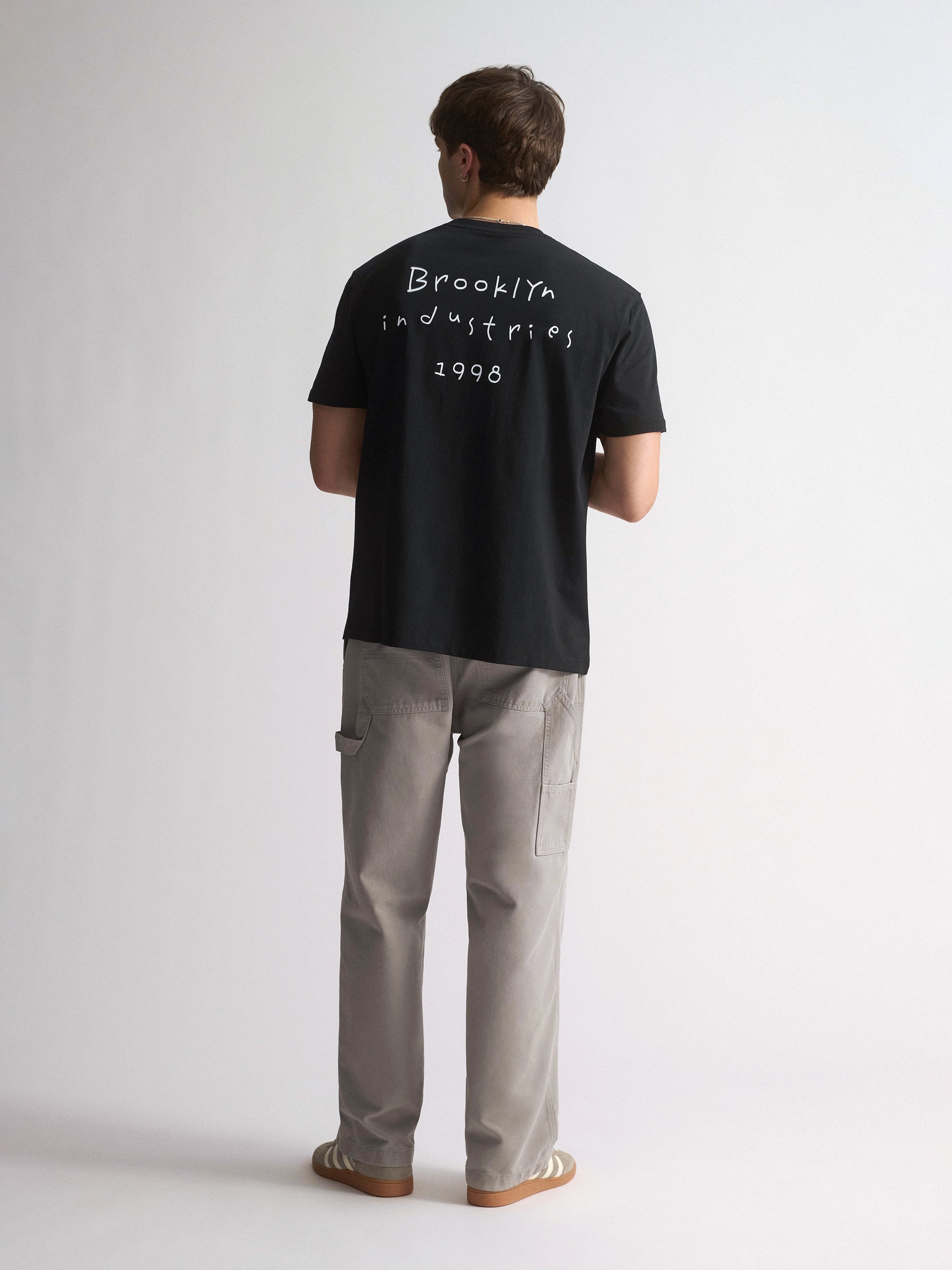 Men's Brooklyn Water Tower Graphic T-Shirt In Black - BROOKLYN INDUSTRIES