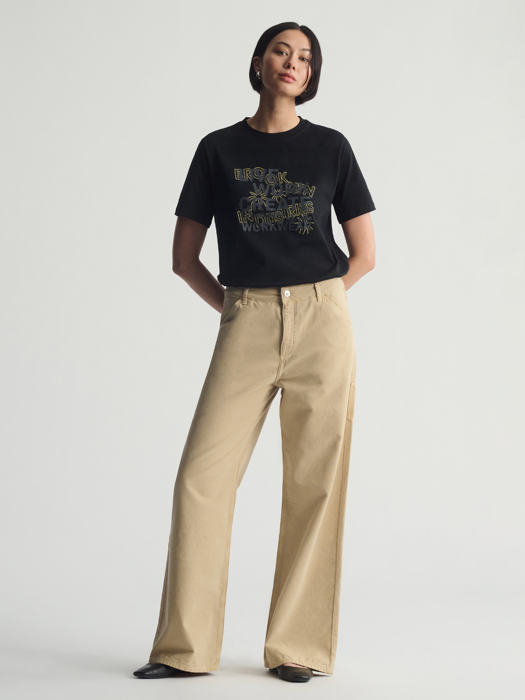 Women's Brooklyn Carpenter Pants In Incense - BROOKLYN INDUSTRIES