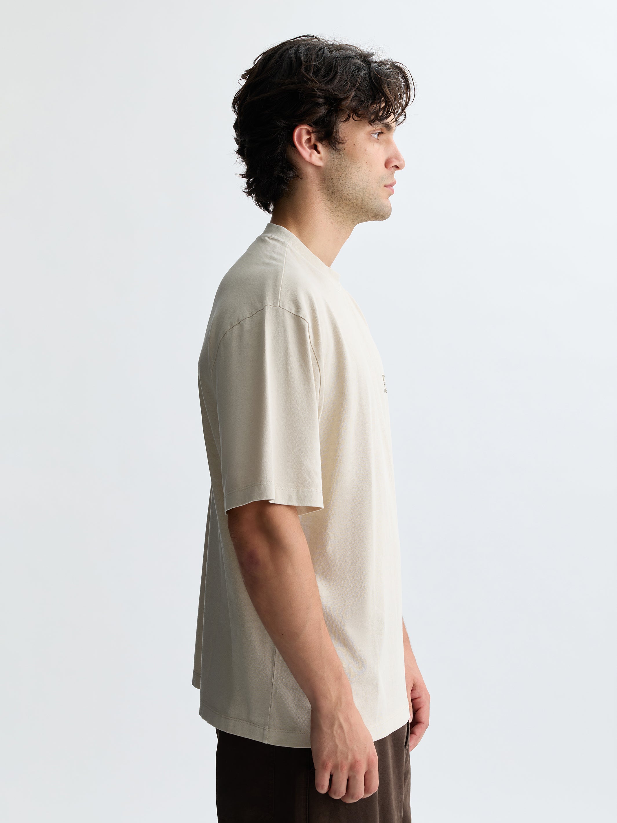 Men's Art Supplies T-Shirt in Summer Sand - BROOKLYN INDUSTRIES