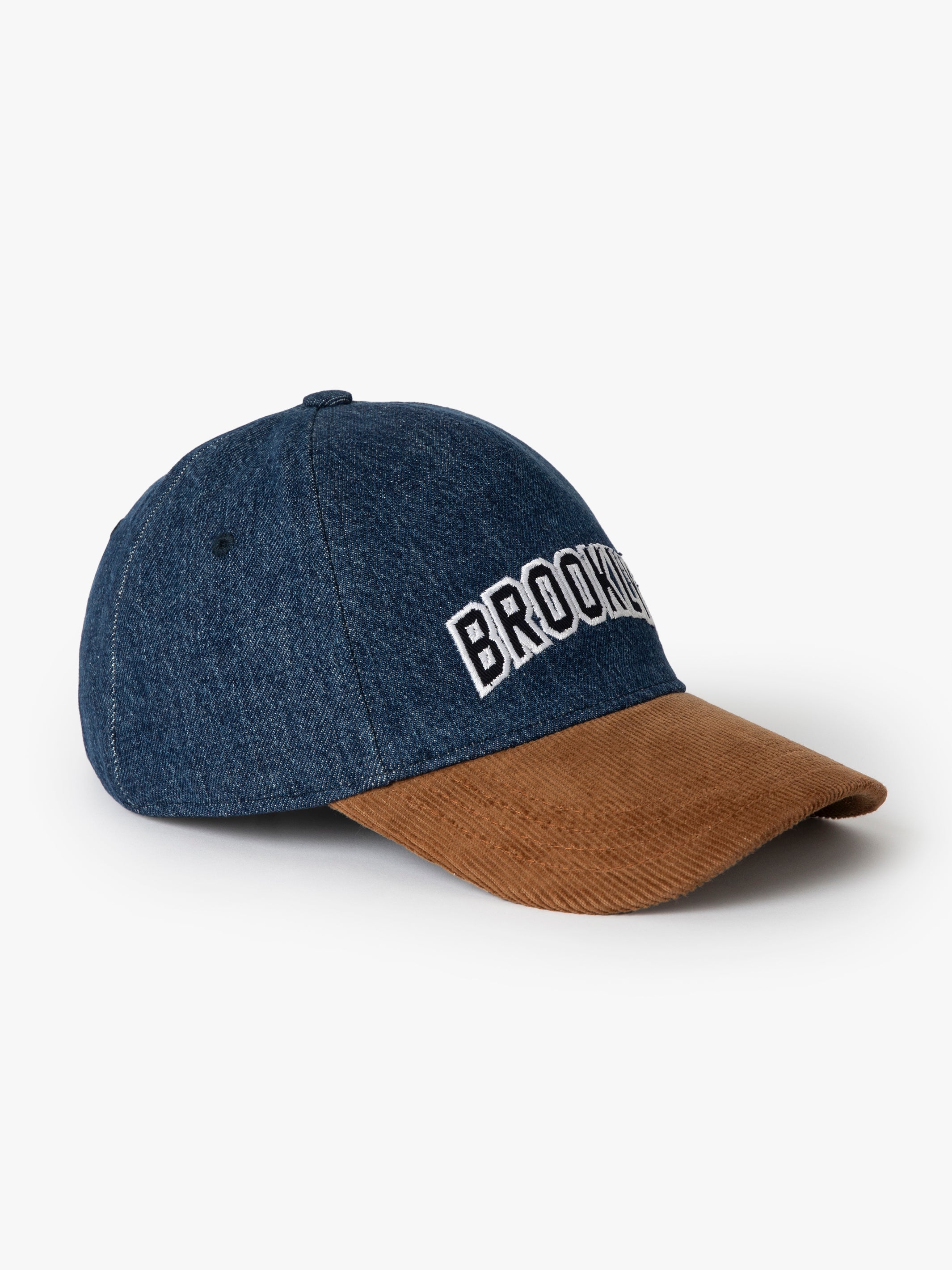 Brooklyn Varsity Cap in Indigo - BROOKLYN INDUSTRIES