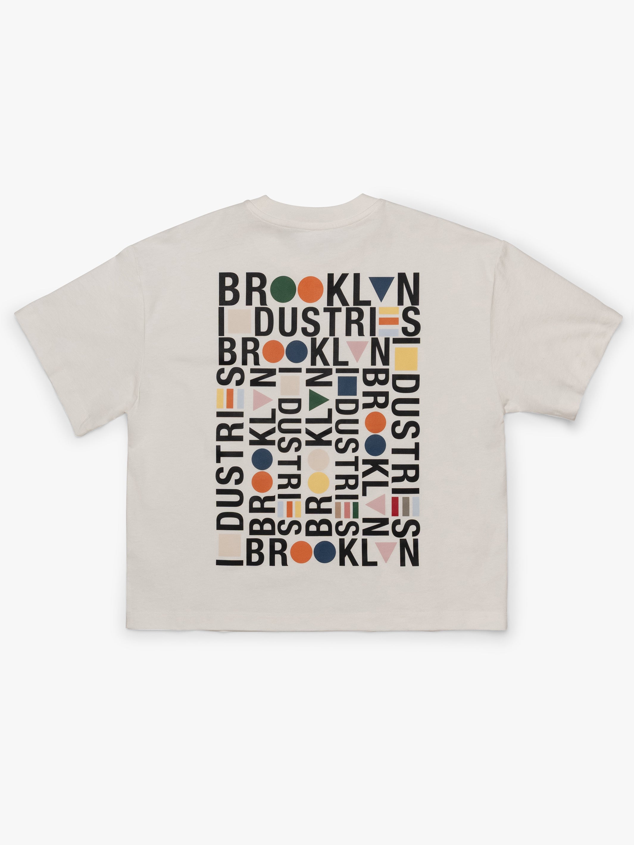 Women's Brooklyn Industries Loose Fit T-Shirt In Antique White - BROOKLYN INDUSTRIES