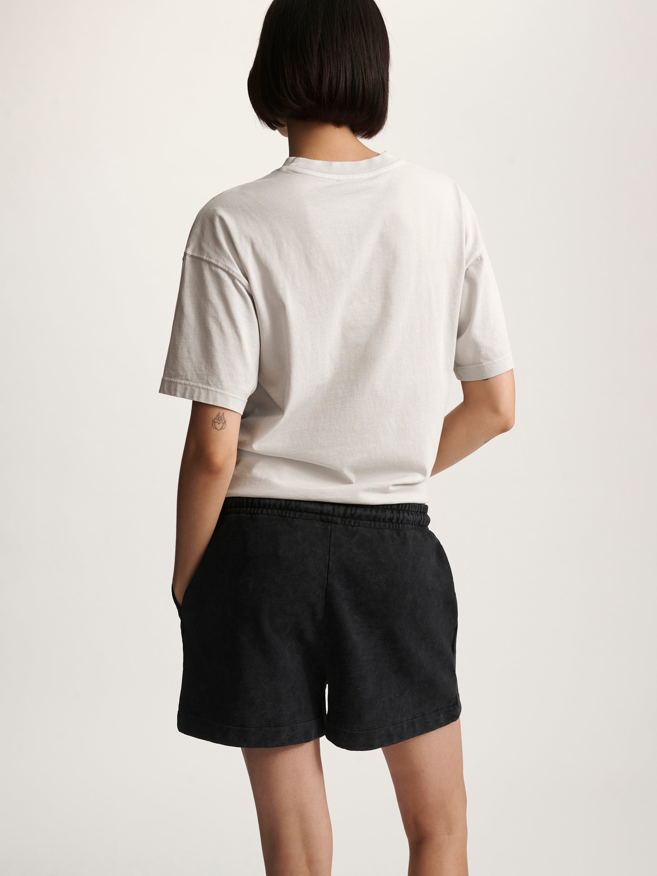 Women's Brooklyn Sweat Shorts In Black - BROOKLYN INDUSTRIES