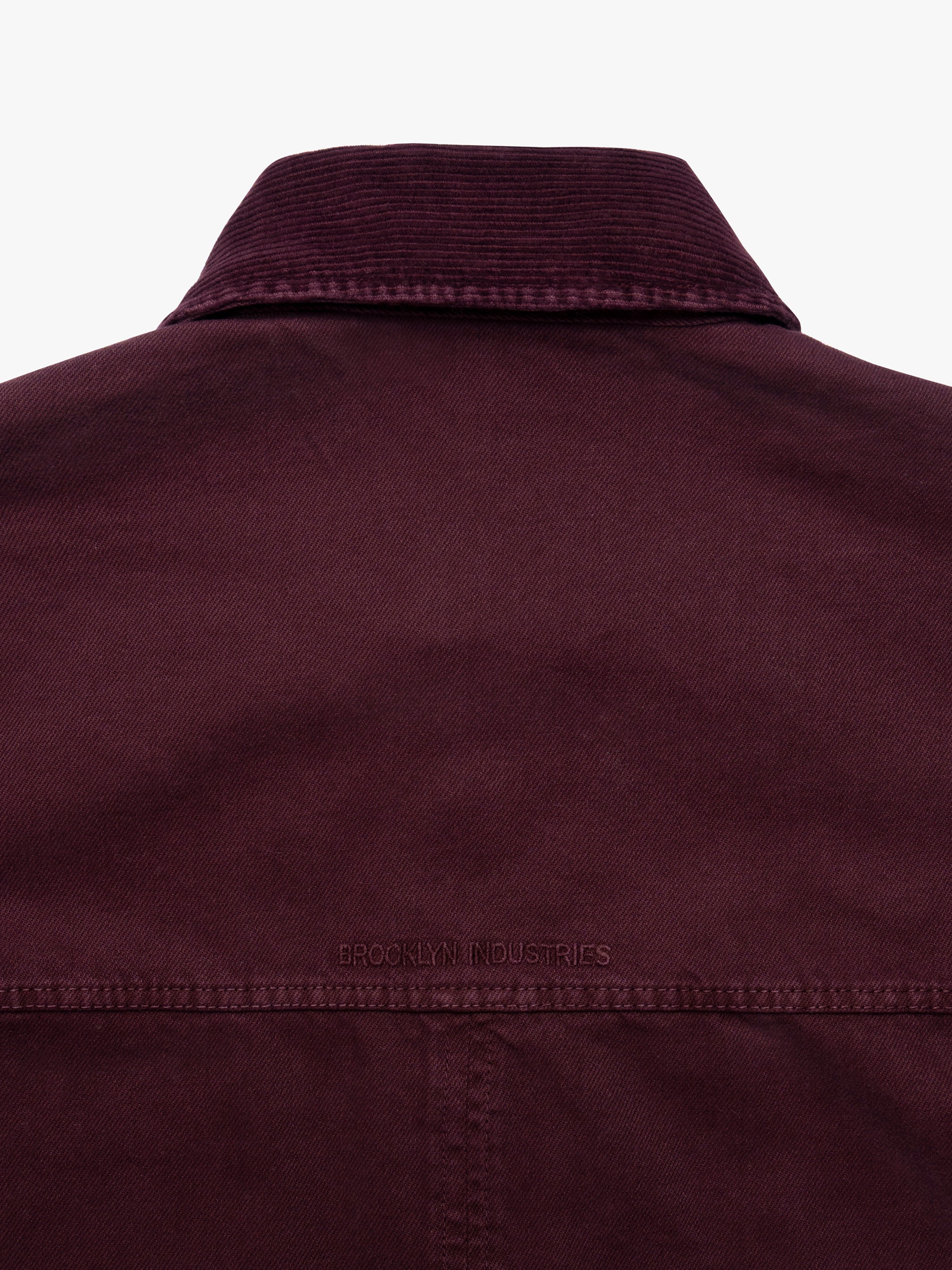 Women's Overshirt in Windsor Wine - BROOKLYN INDUSTRIES