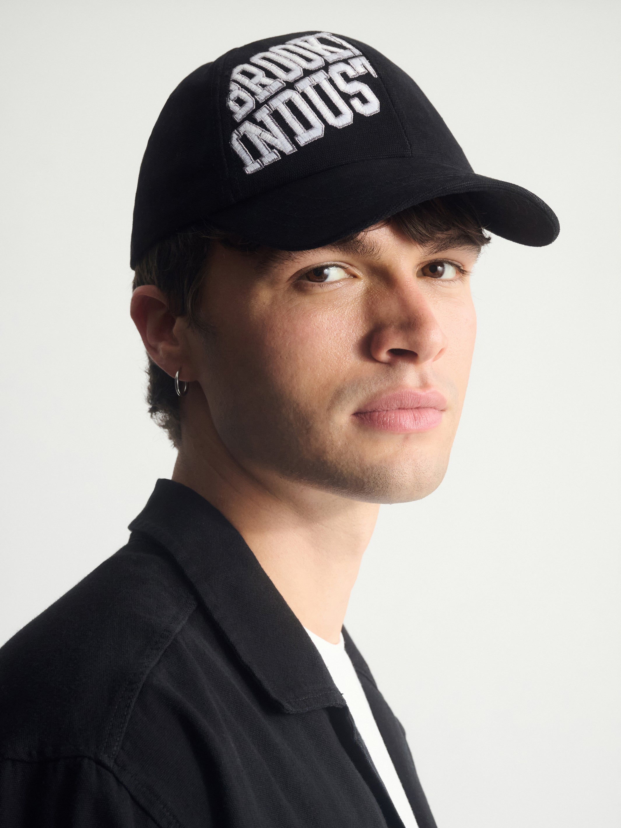 Brooklyn Classic Cap in Black - BROOKLYN INDUSTRIES