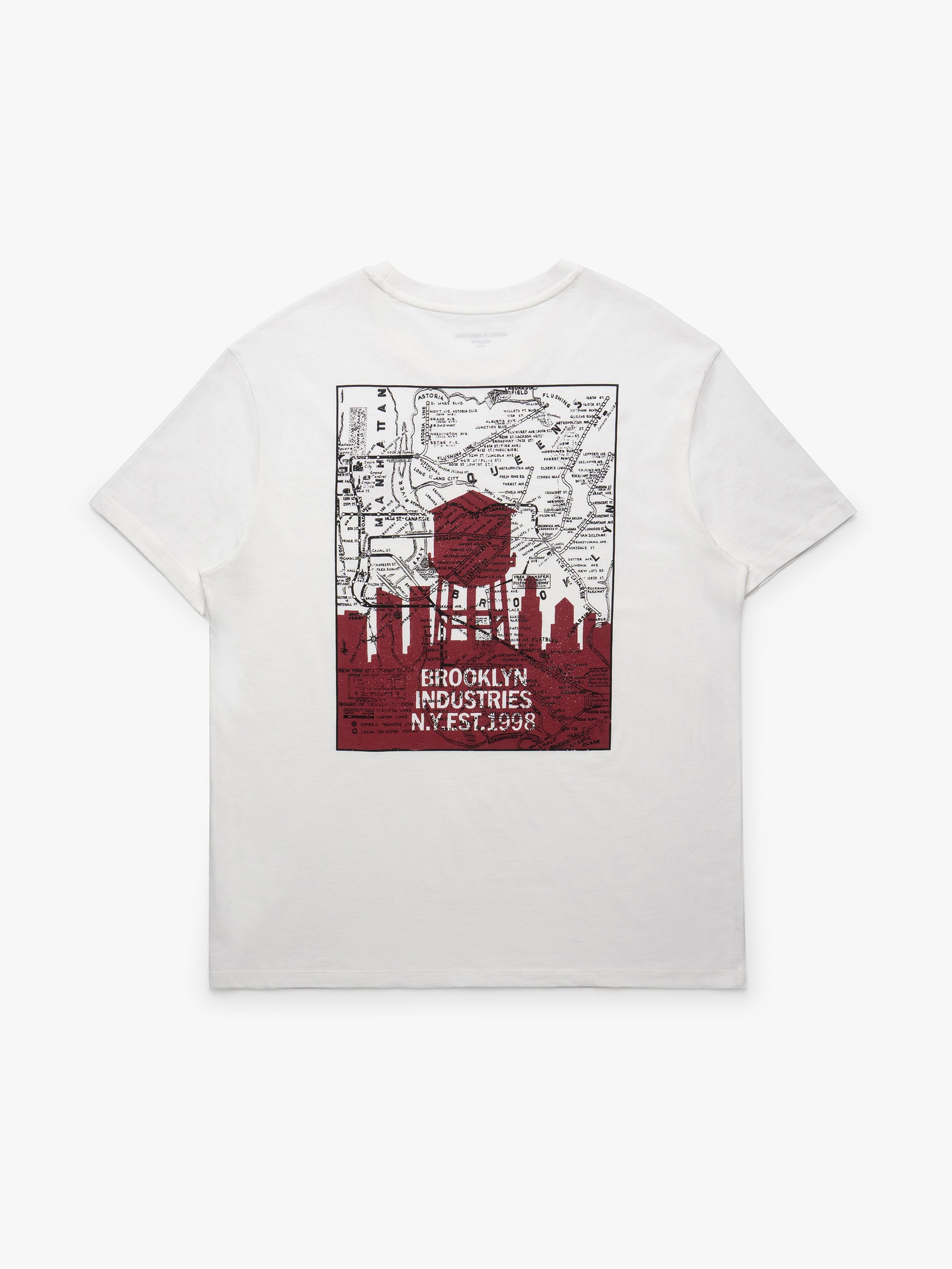 Men's Brooklyn T-Shirt In Antique White