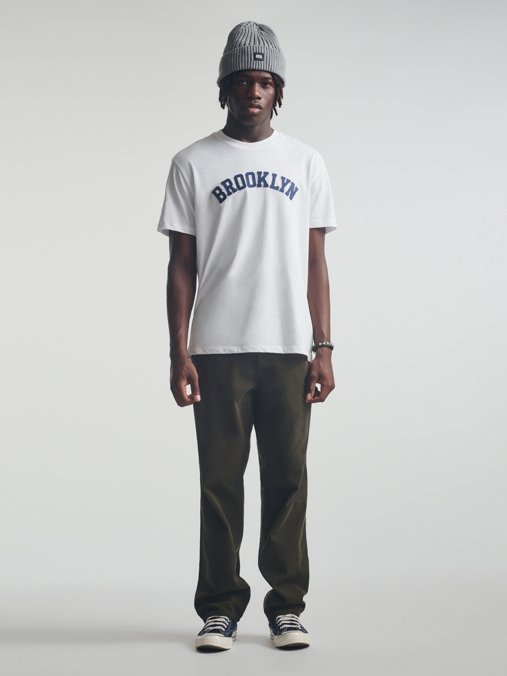 Men's Brooklyn T-Shirt In White - BROOKLYN INDUSTRIES