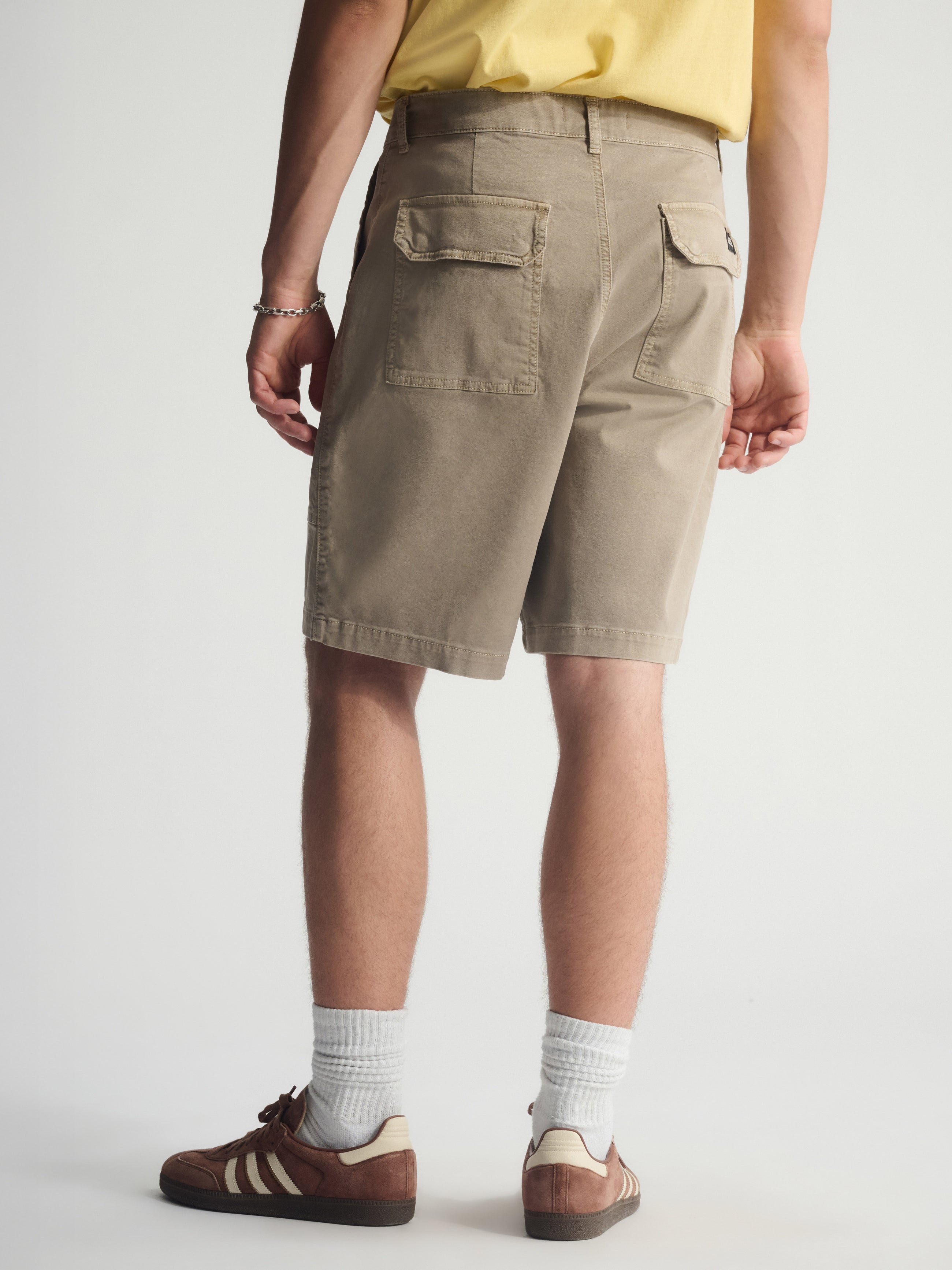 Men's Brooklyn Pocket Shorts In Winter Twig - BROOKLYN INDUSTRIES