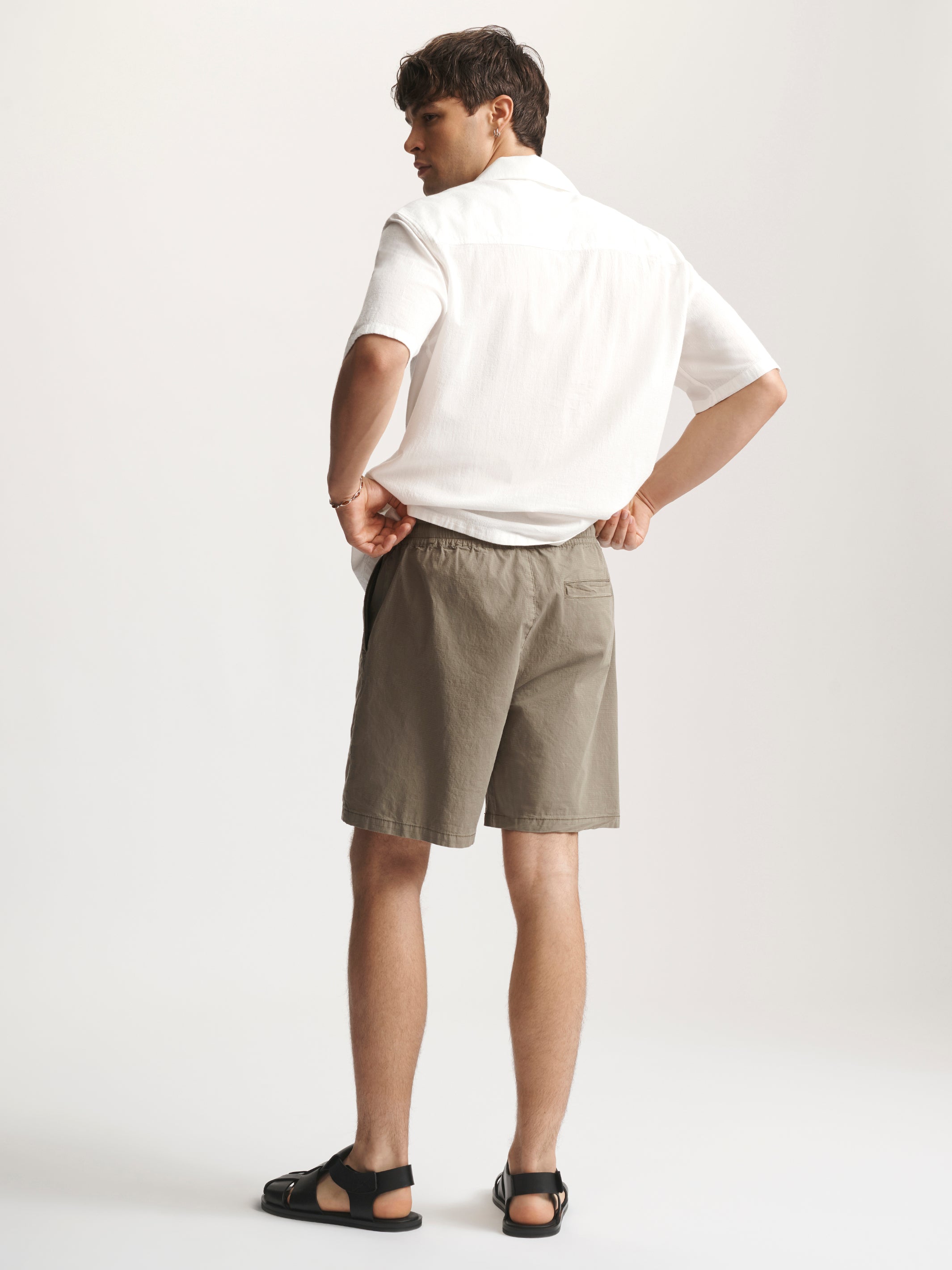 Men's Brooklyn Pocket Shorts In Trench Coat - BROOKLYN INDUSTRIES