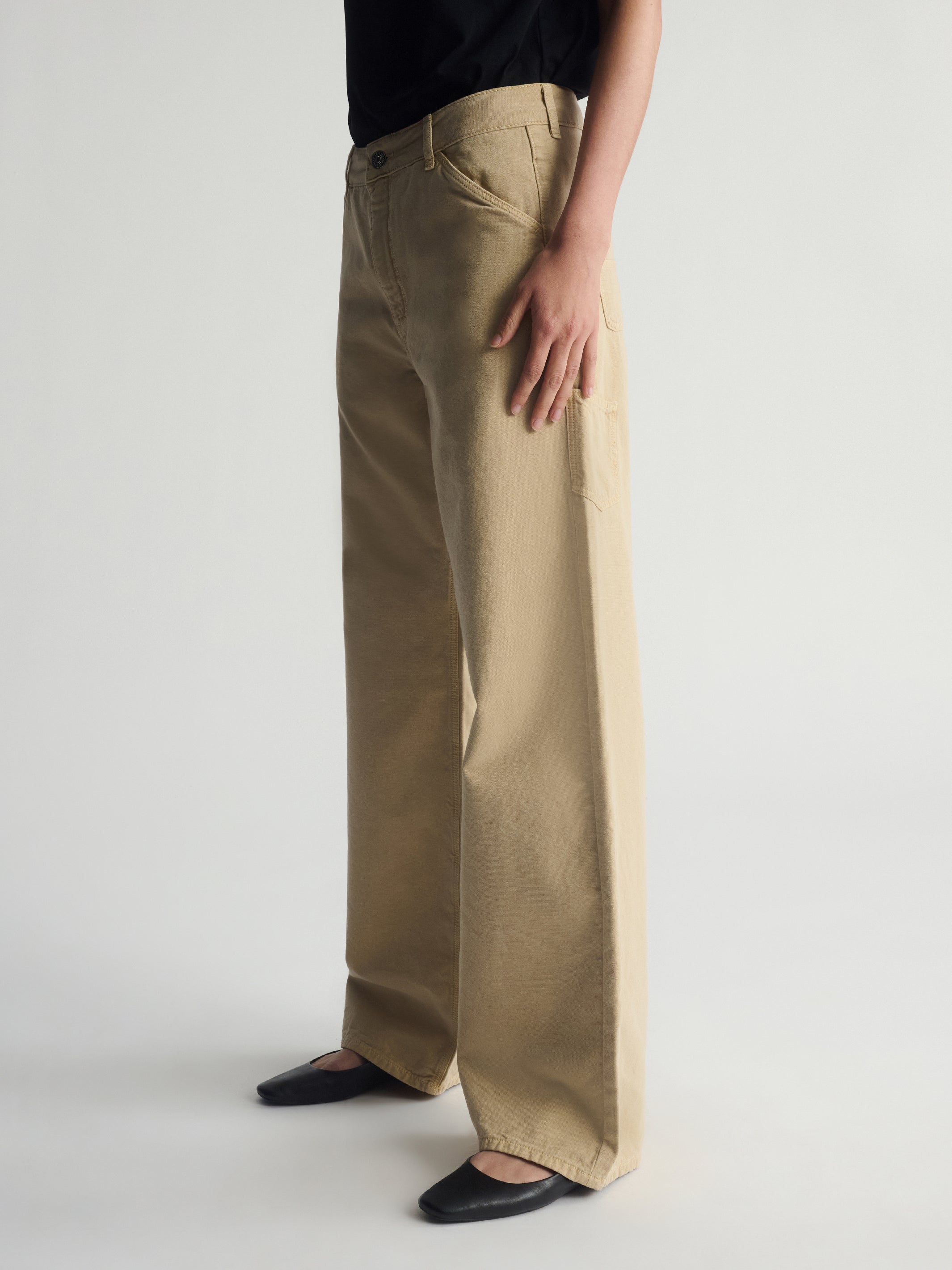 Women's Brooklyn Carpenter Pants In Incense - BROOKLYN INDUSTRIES