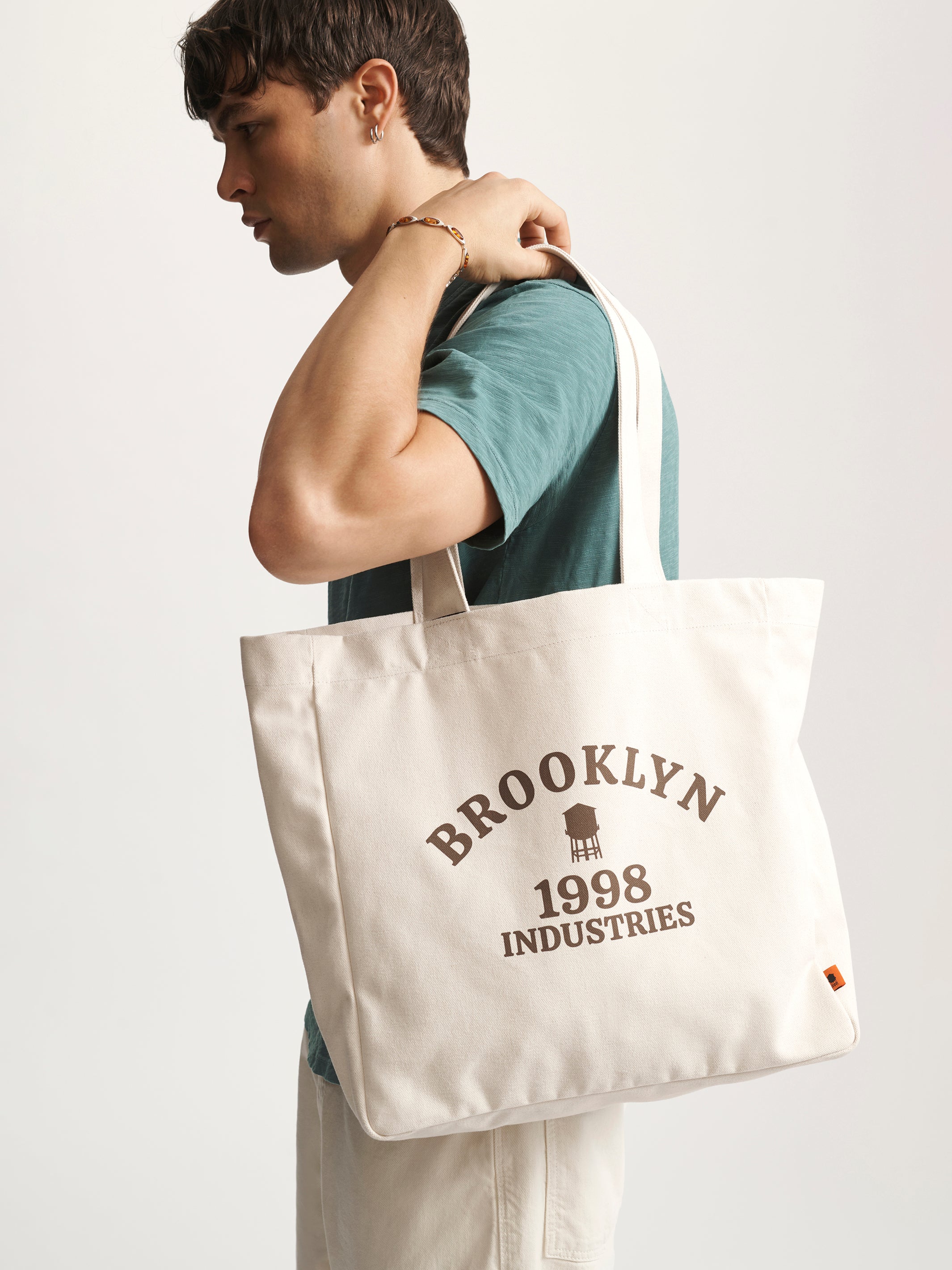 Brooklyn 1998 Tote Bag in Natural - BROOKLYN INDUSTRIES