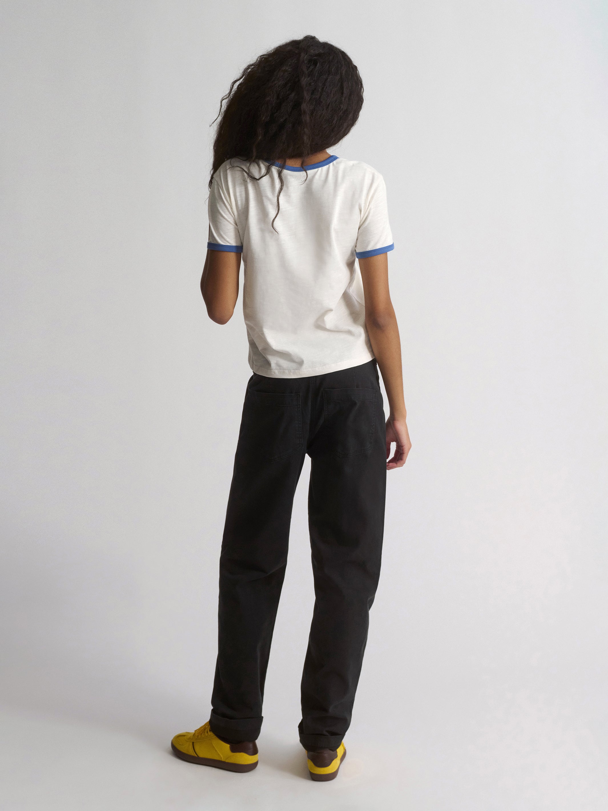 Women's Brooklyn Slim Fit T-Shirt In Antique White - BROOKLYN INDUSTRIES
