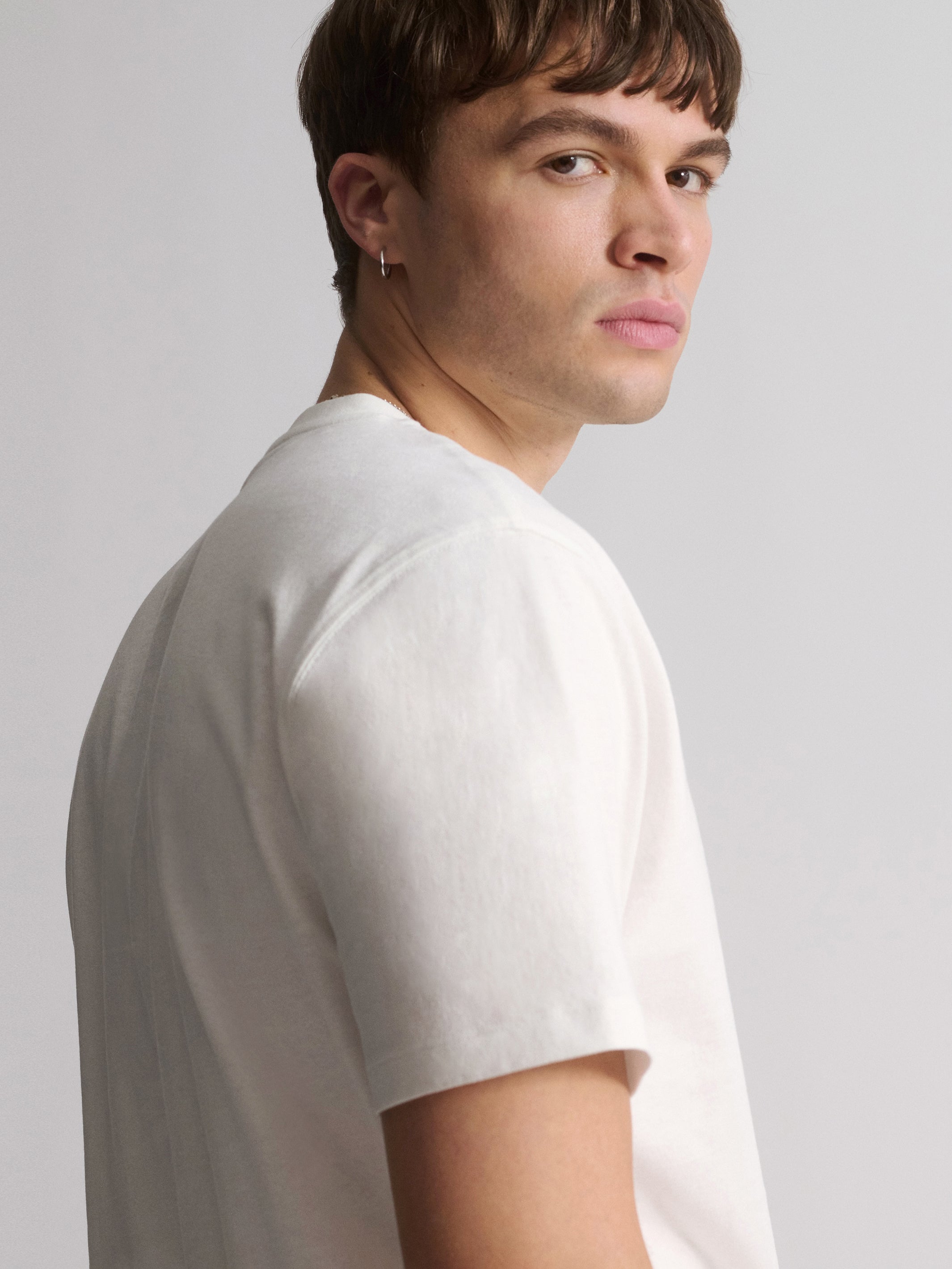Men's Brooklyn Water Tower T-Shirt In Antique White - BROOKLYN INDUSTRIES