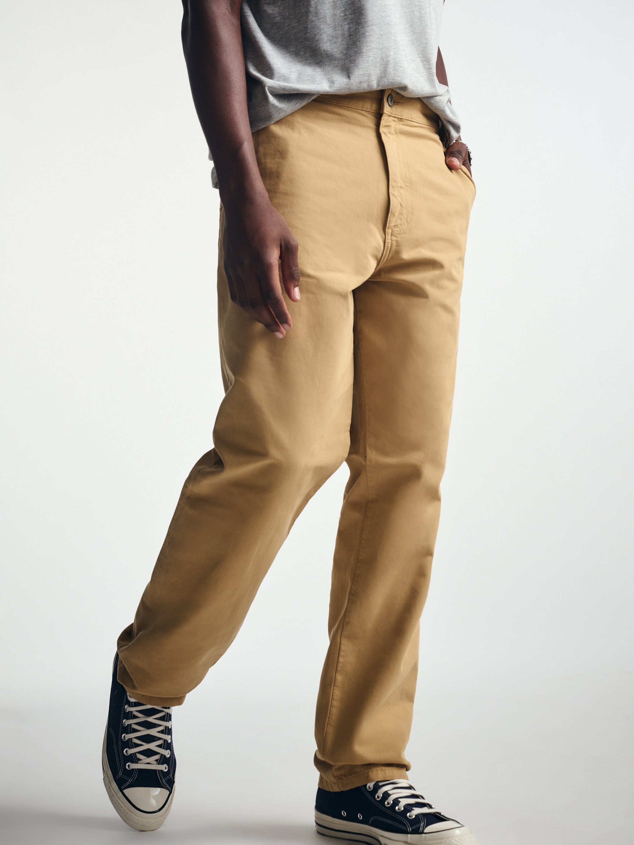 Men's Utility Pants in Kelp Canvas - BROOKLYN INDUSTRIES