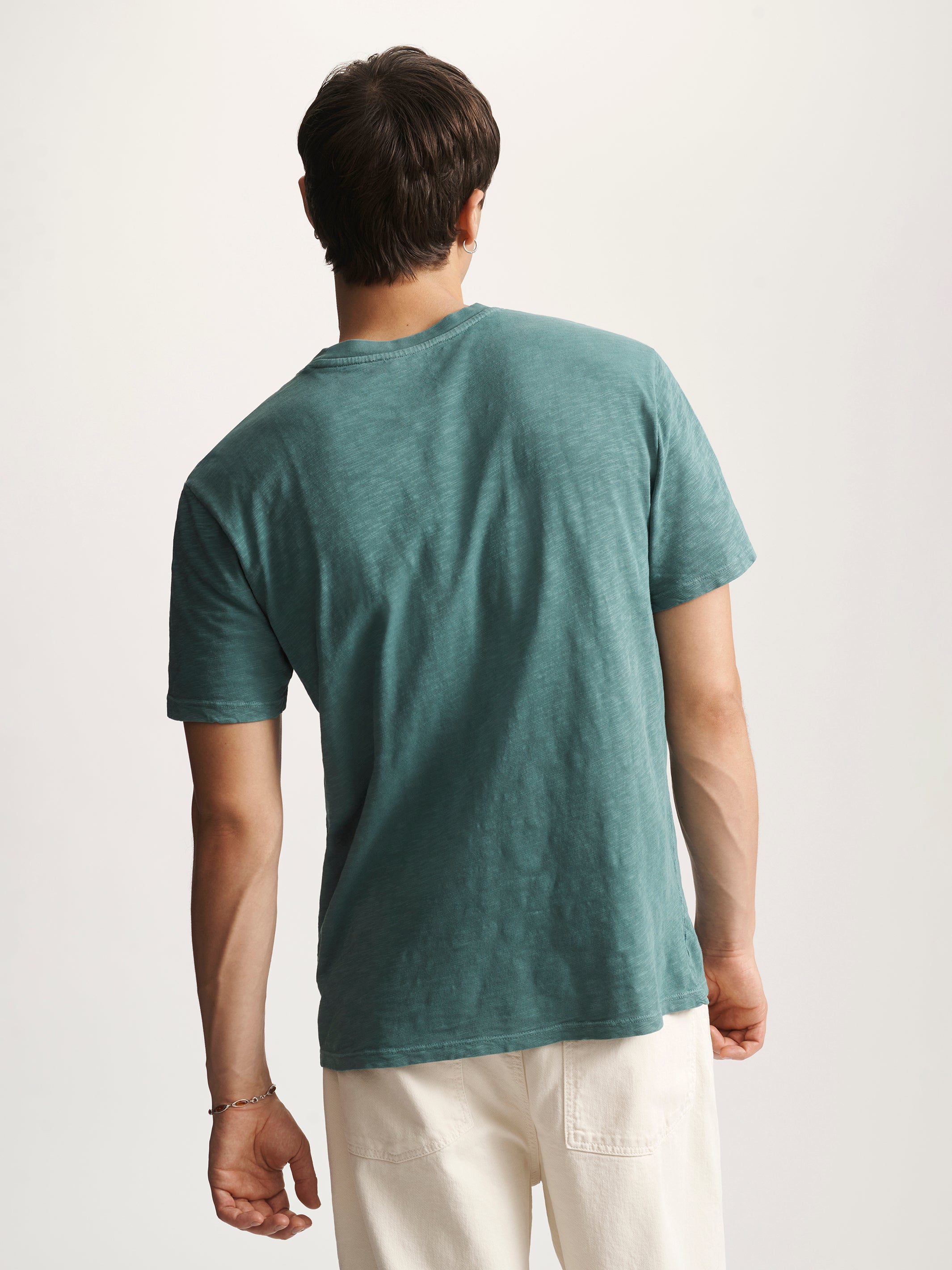 Men's Brooklyn Slub T-Shirt In Silver Pine - BROOKLYN INDUSTRIES