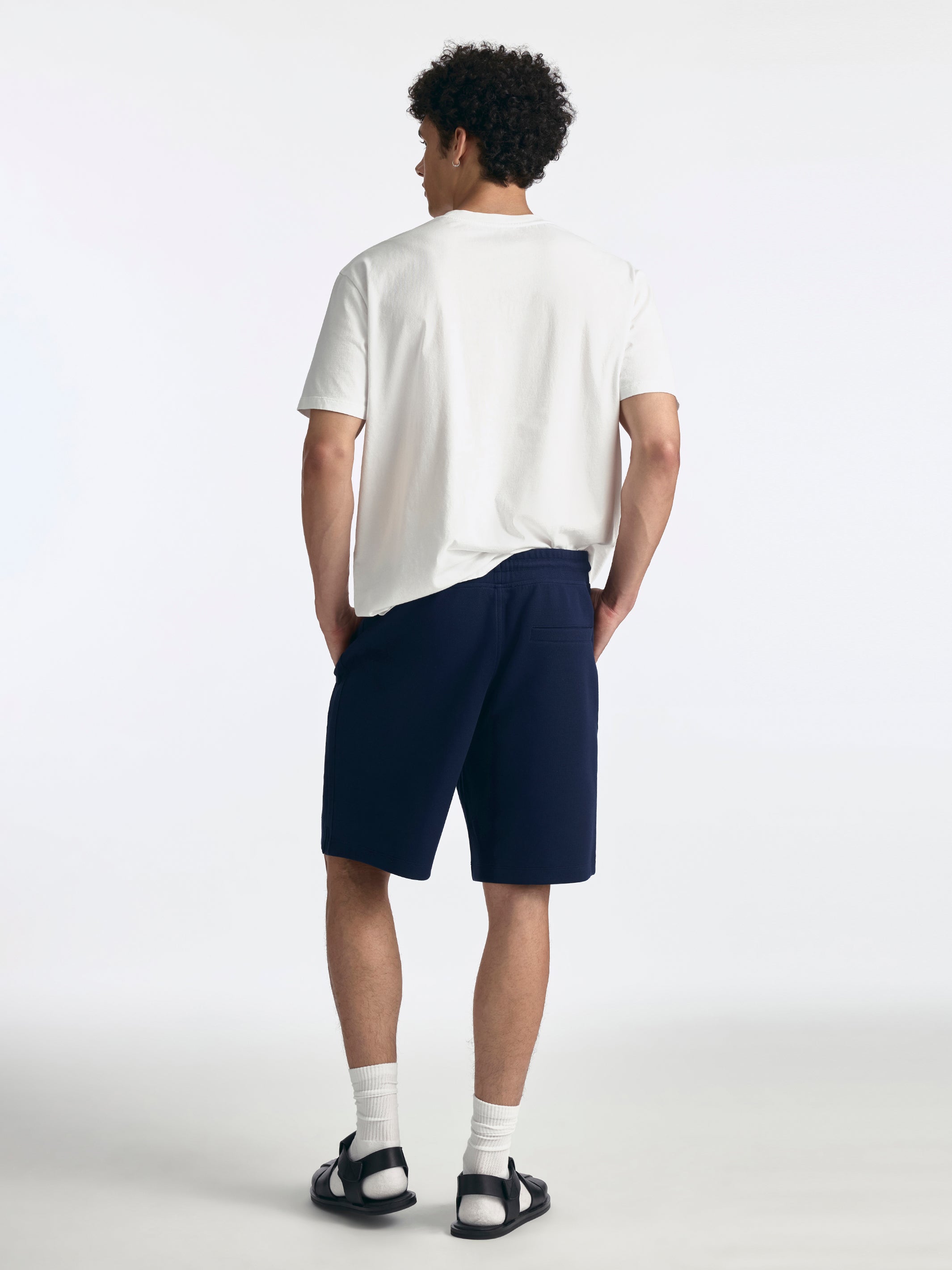 Men's Woven Shorts in Black Iris - BROOKLYN INDUSTRIES