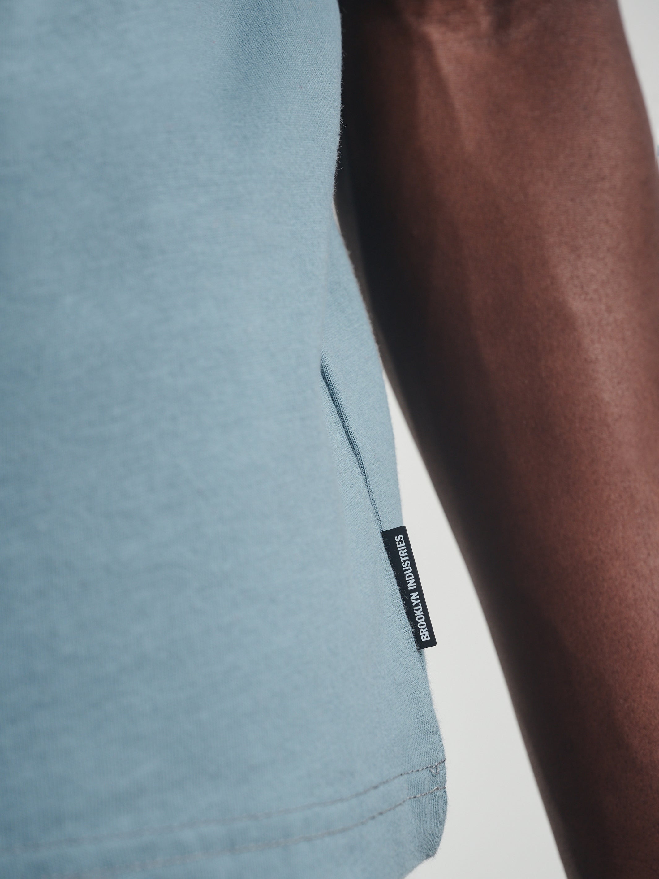 Men's Basic T-Shirt in Goblin Blue - BROOKLYN INDUSTRIES