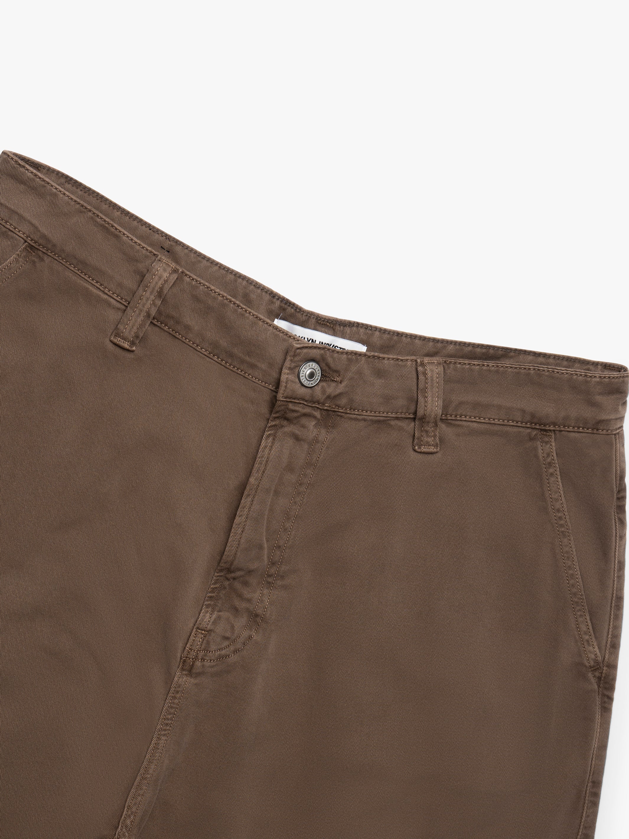 Men's Cargo Pants in Mocha Twill - BROOKLYN INDUSTRIES