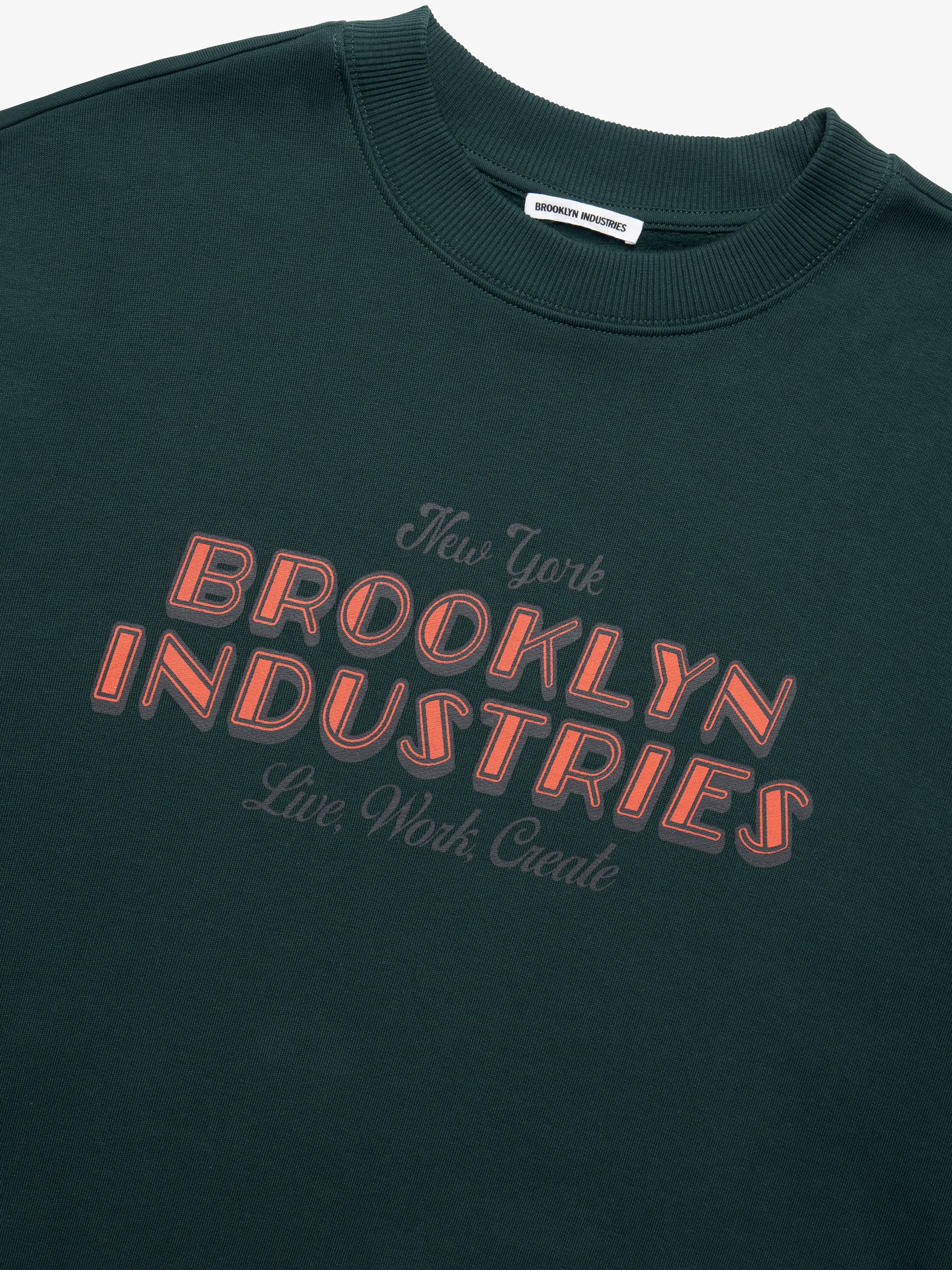 Women's Brooklyn Live Work Create Sweatshirt in Ponderosa Pine