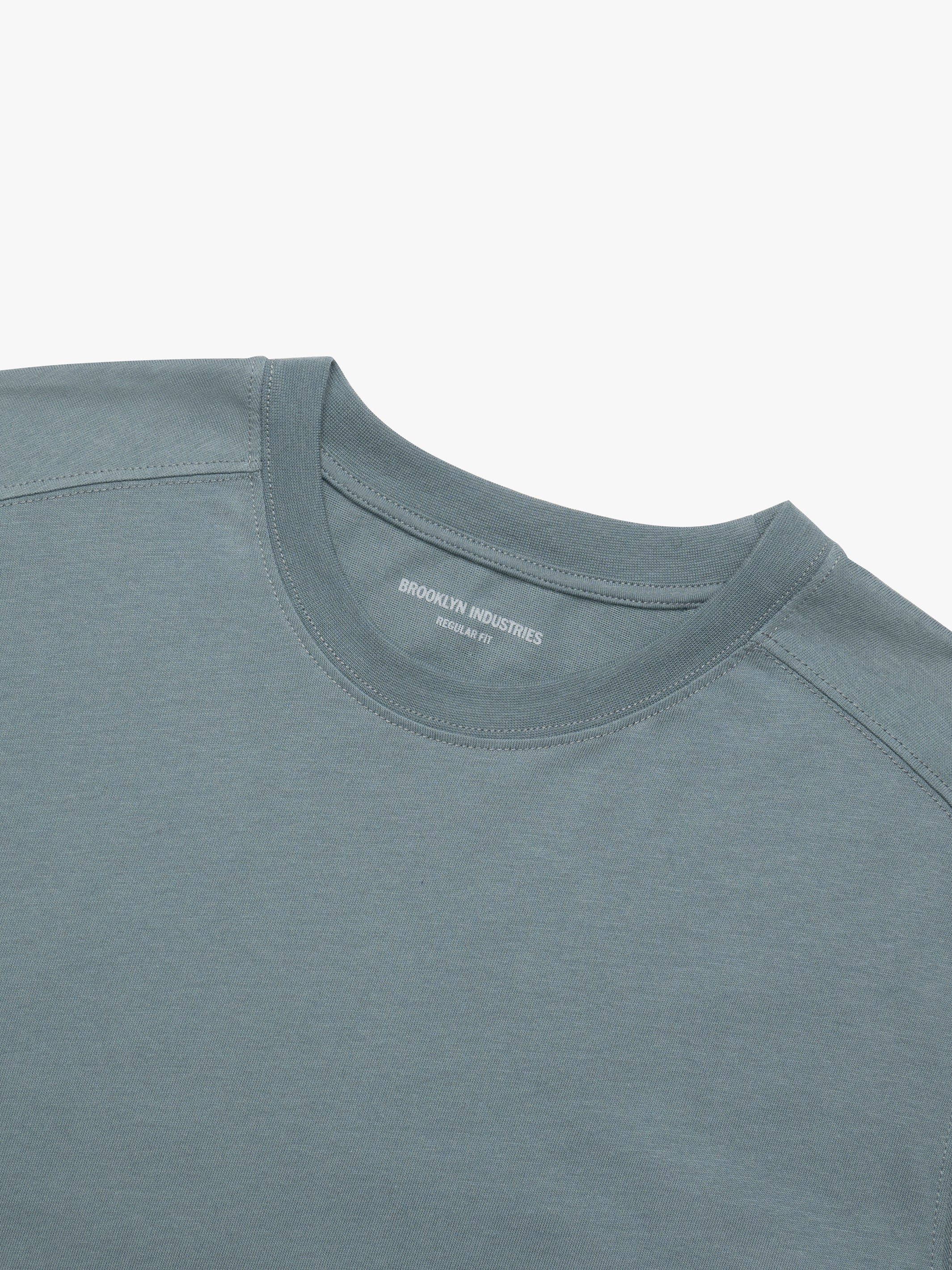 Men's Basic T-Shirt in Goblin Blue - BROOKLYN INDUSTRIES