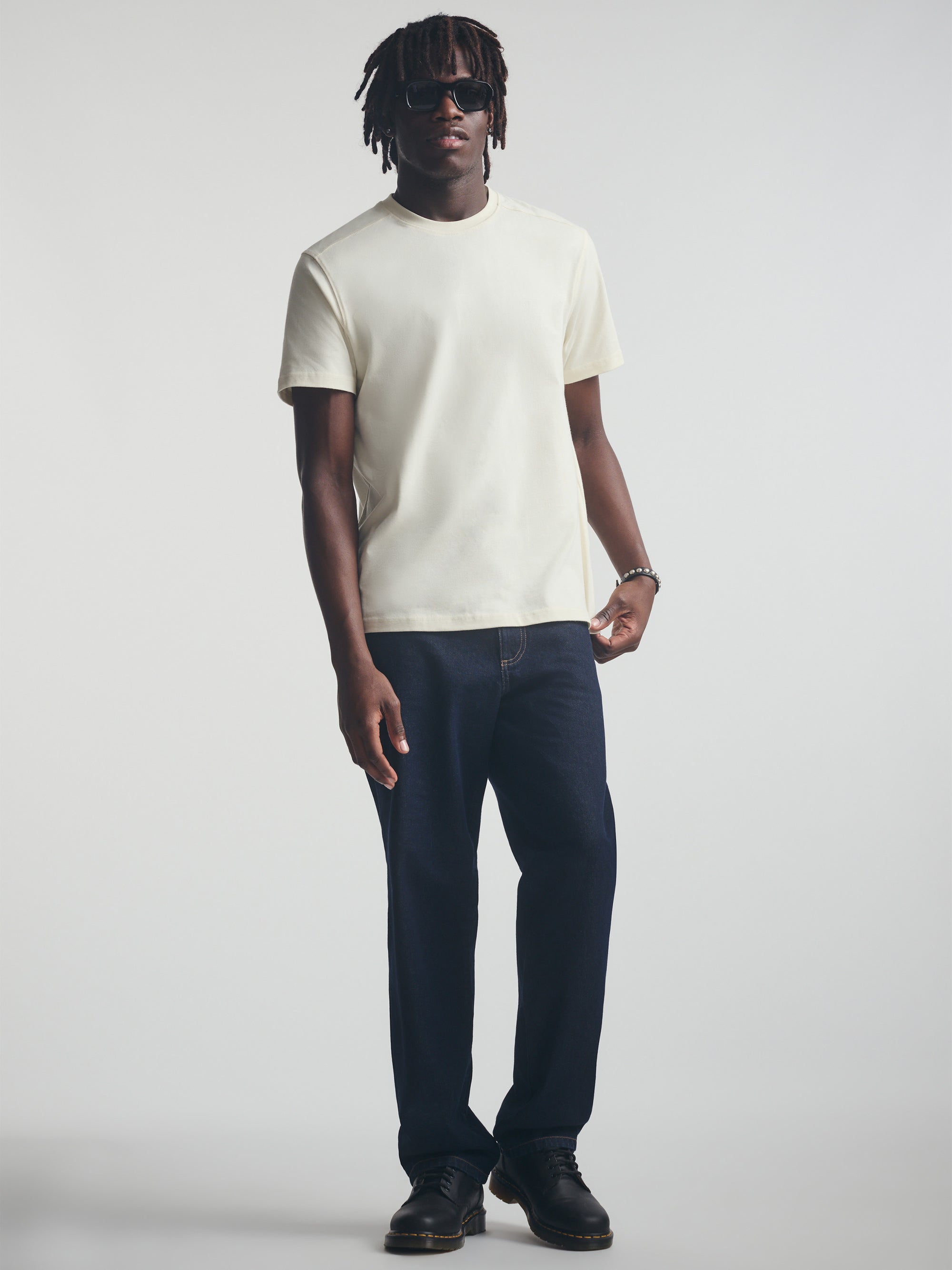 Men's Basic T-Shirt in Turtledove - BROOKLYN INDUSTRIES