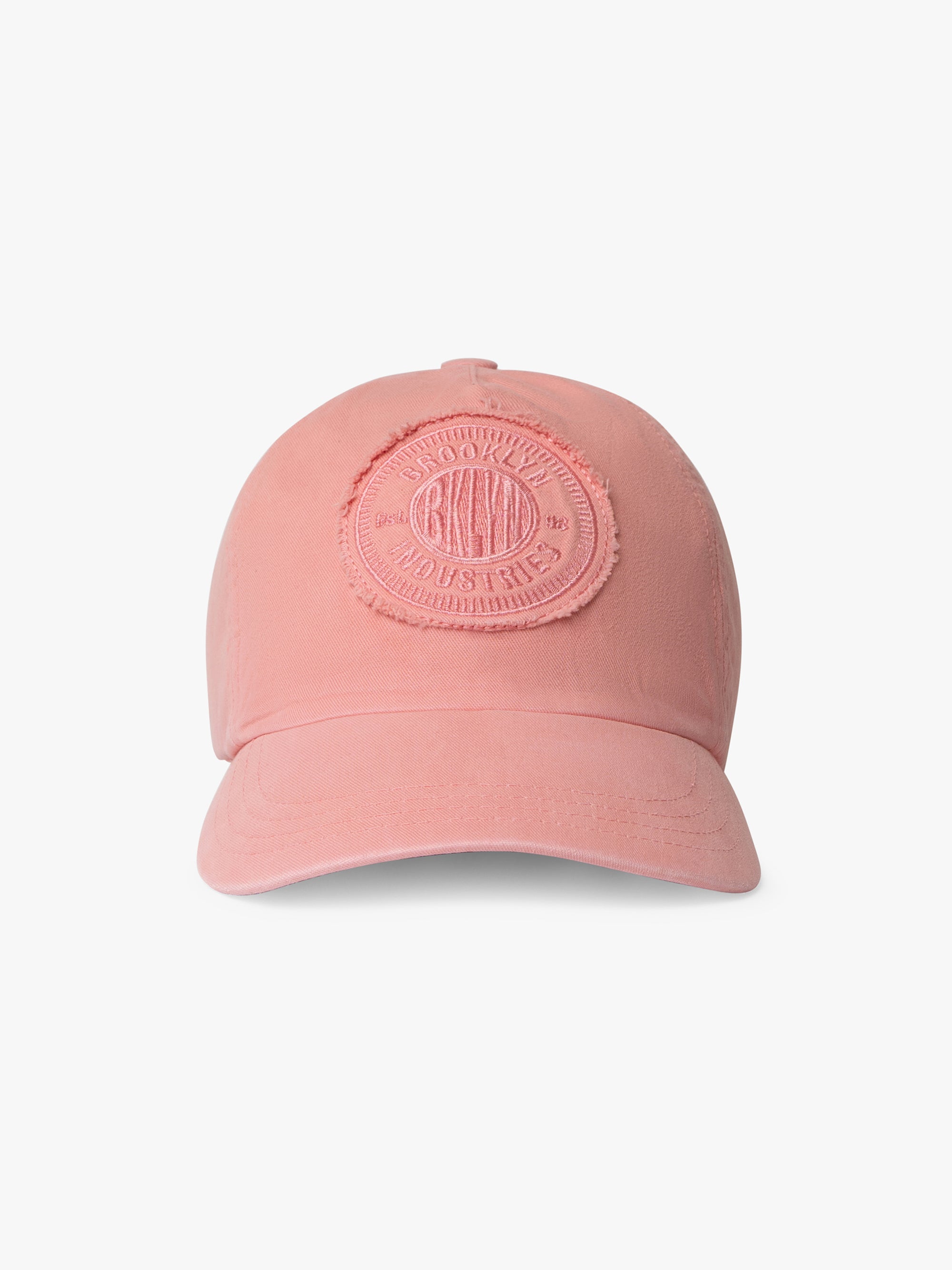 Brooklyn Logo Cap in Flamingo Plume - BROOKLYN INDUSTRIES