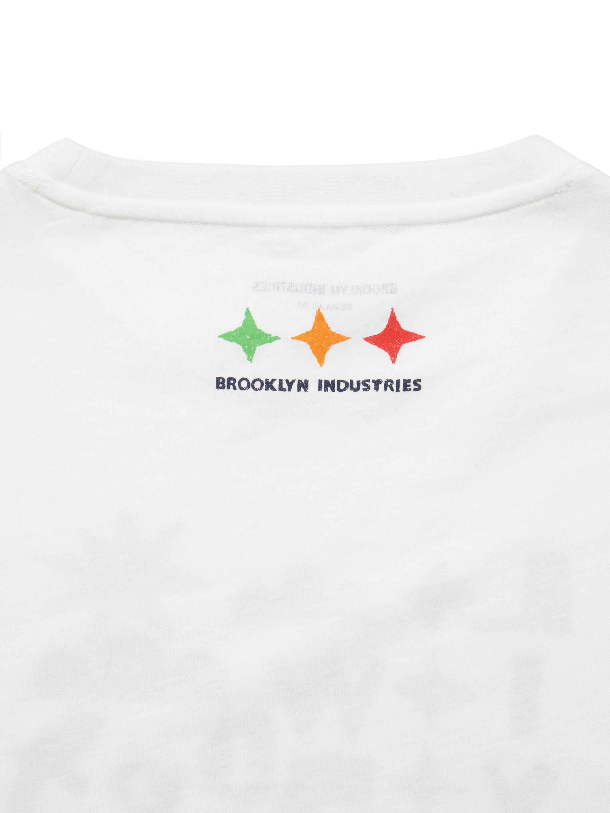 Women's Brooklyn Live Work Create T-Shirt in Antique White - BROOKLYN INDUSTRIES
