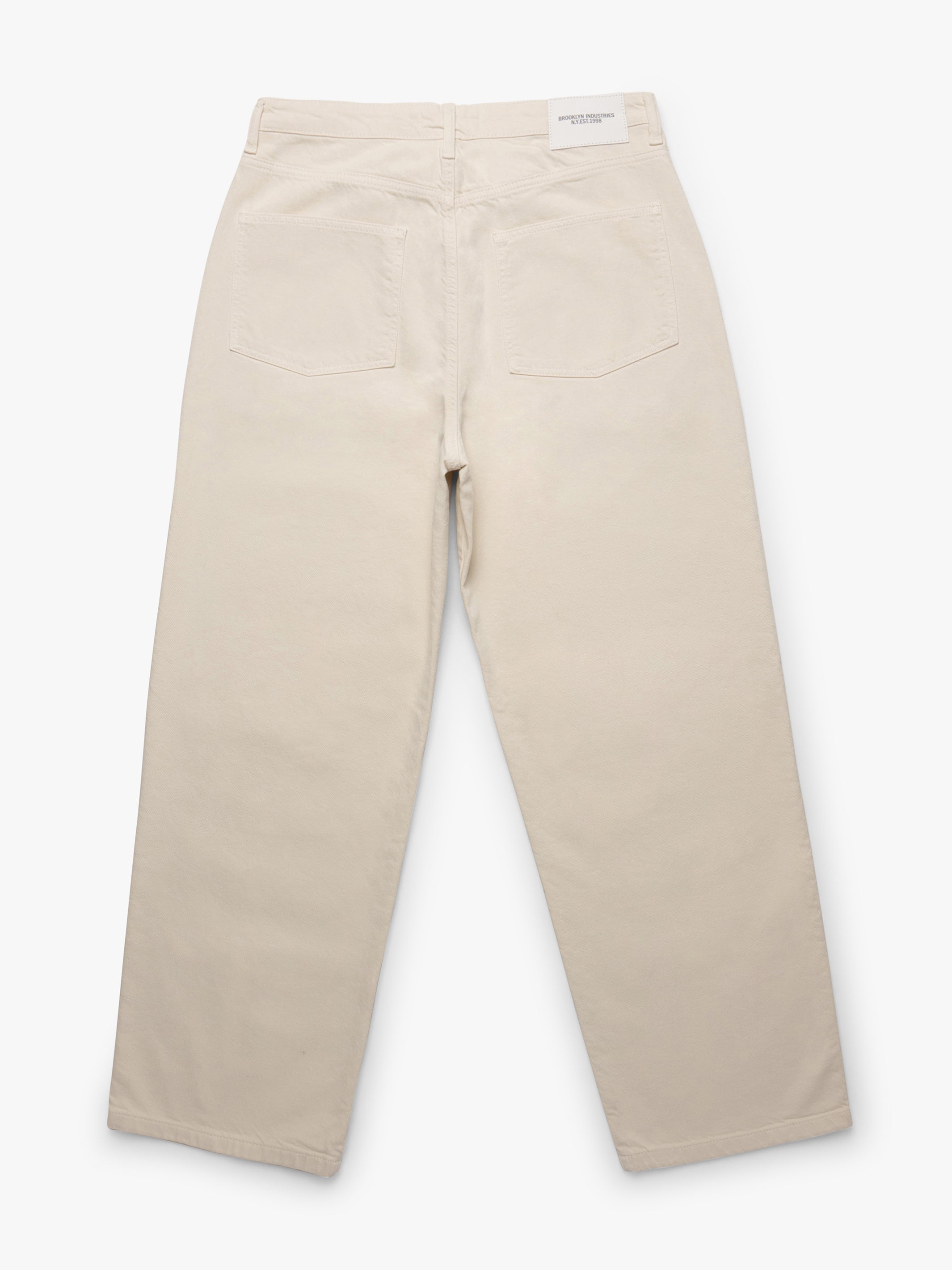 Men's Brooklyn Wide Leg Jeans In Turtledove - BROOKLYN INDUSTRIES