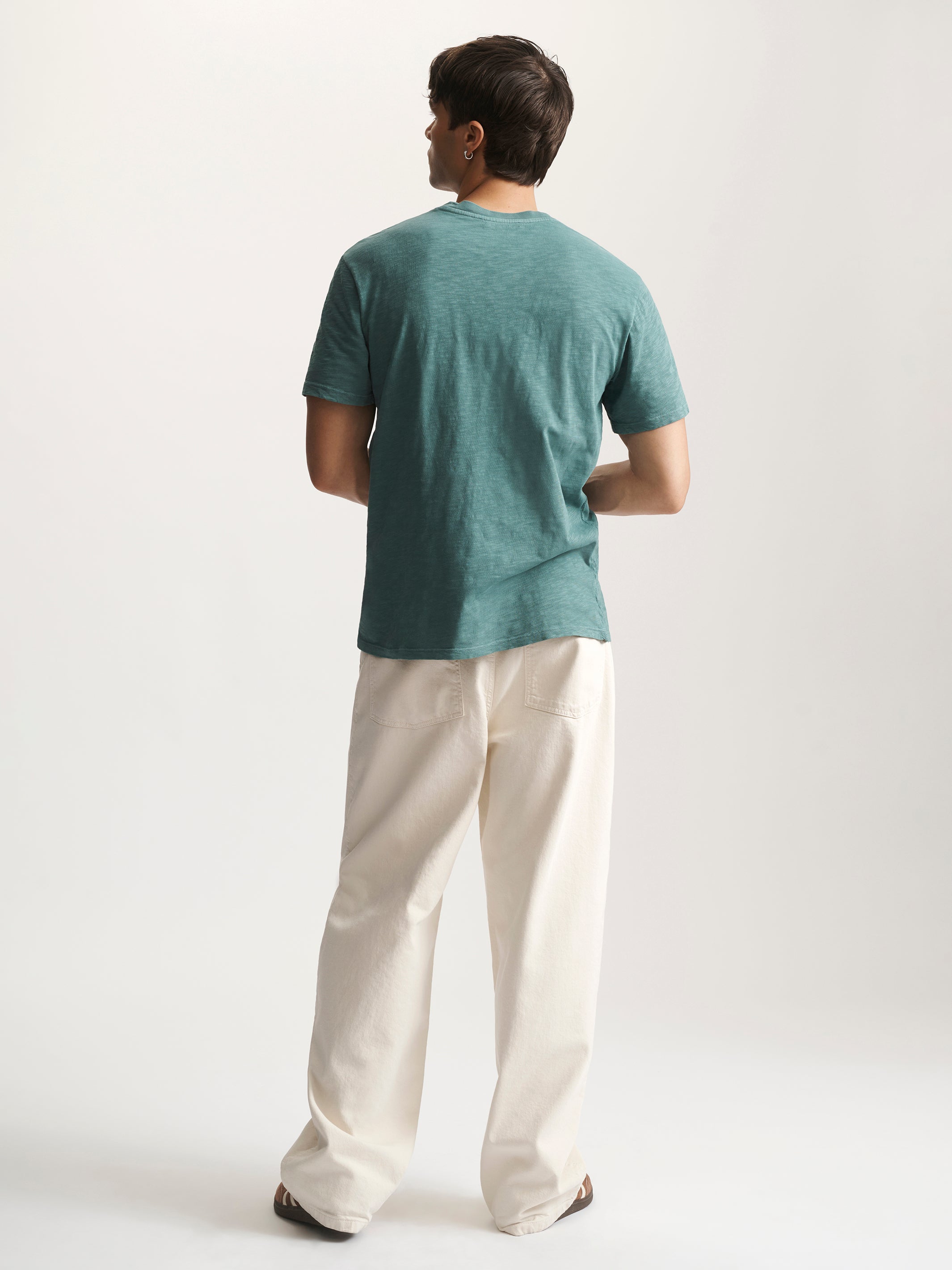 Men's Brooklyn Slub T-Shirt In Silver Pine - BROOKLYN INDUSTRIES