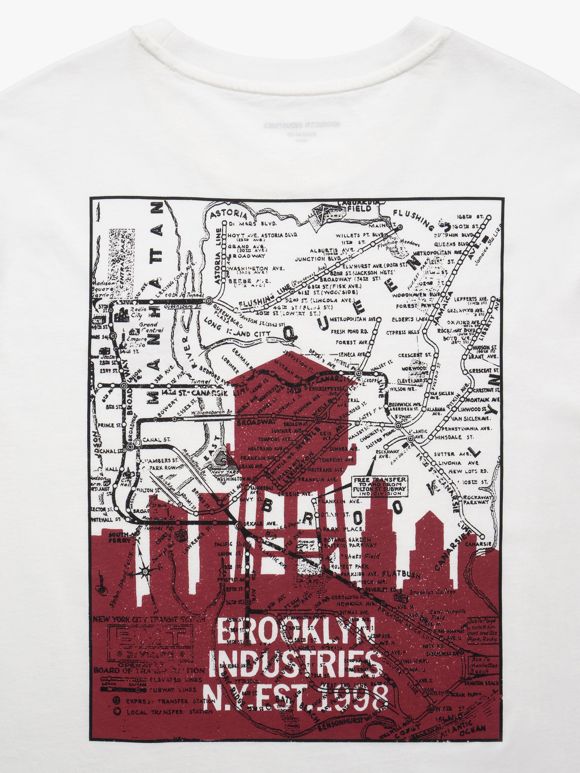 Men's Brooklyn T-Shirt In Antique White