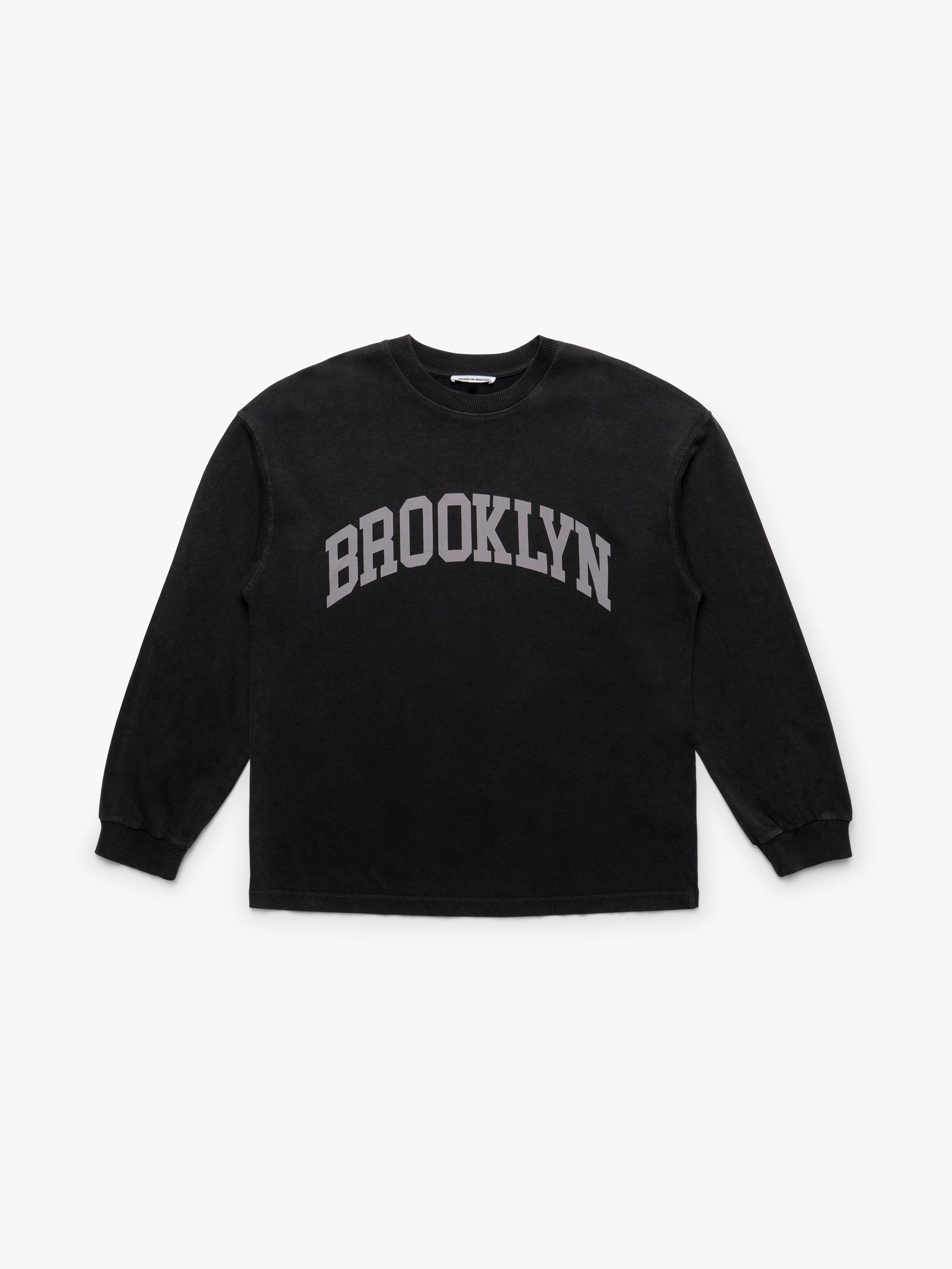 Women's Brooklyn Acid Washed Sweatshirt - BROOKLYN INDUSTRIES
