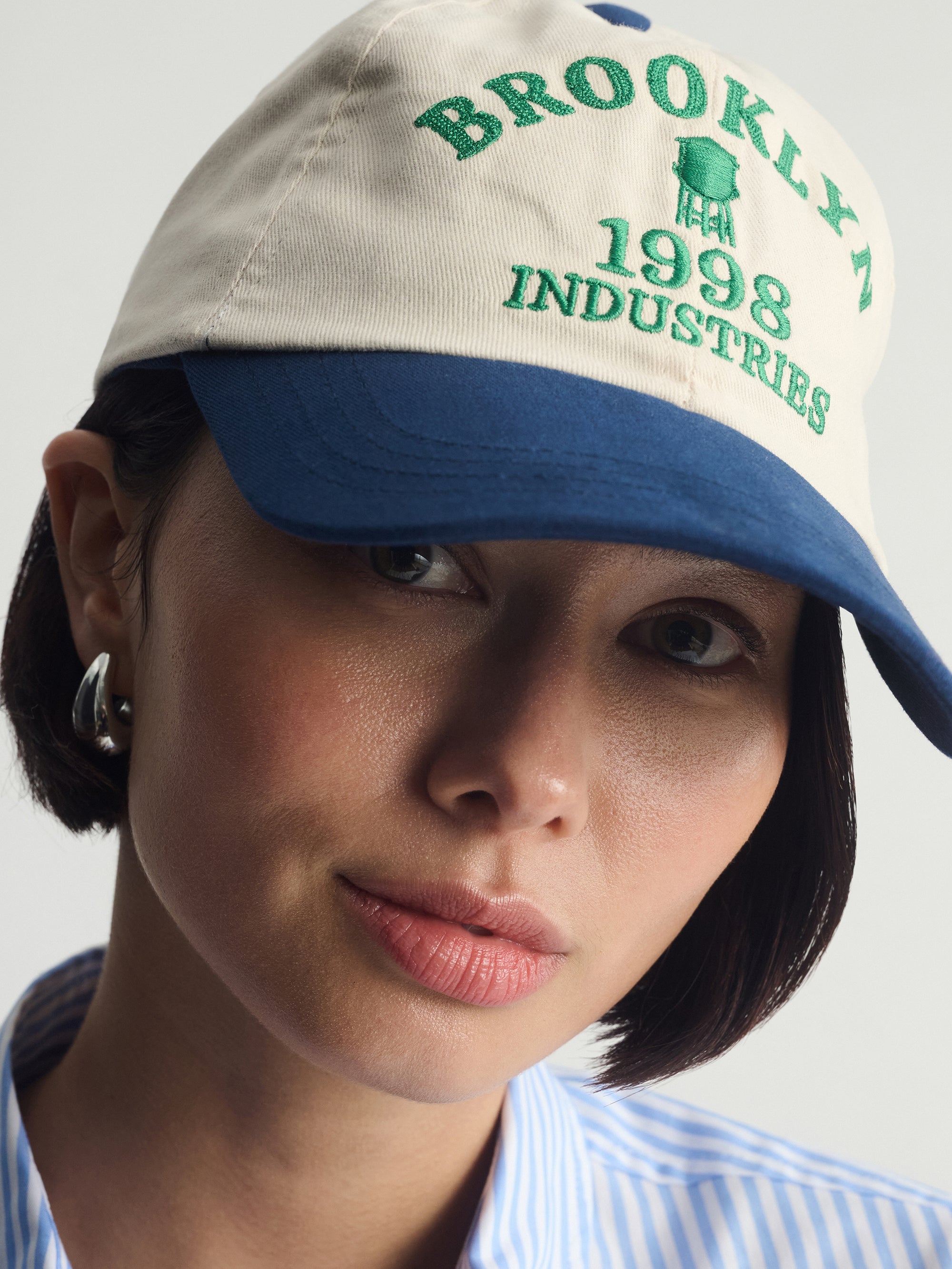 Brooklyn BKI 1998 Cap in Medieval Blue - BROOKLYN INDUSTRIES
