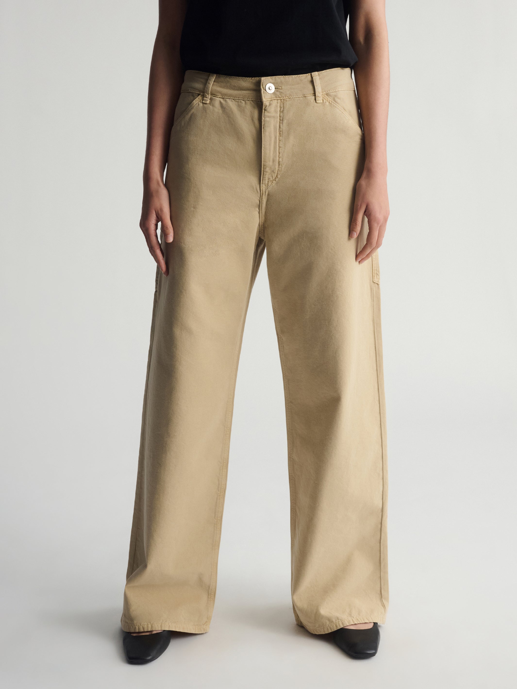 Women's Brooklyn Carpenter Pants In Incense - BROOKLYN INDUSTRIES
