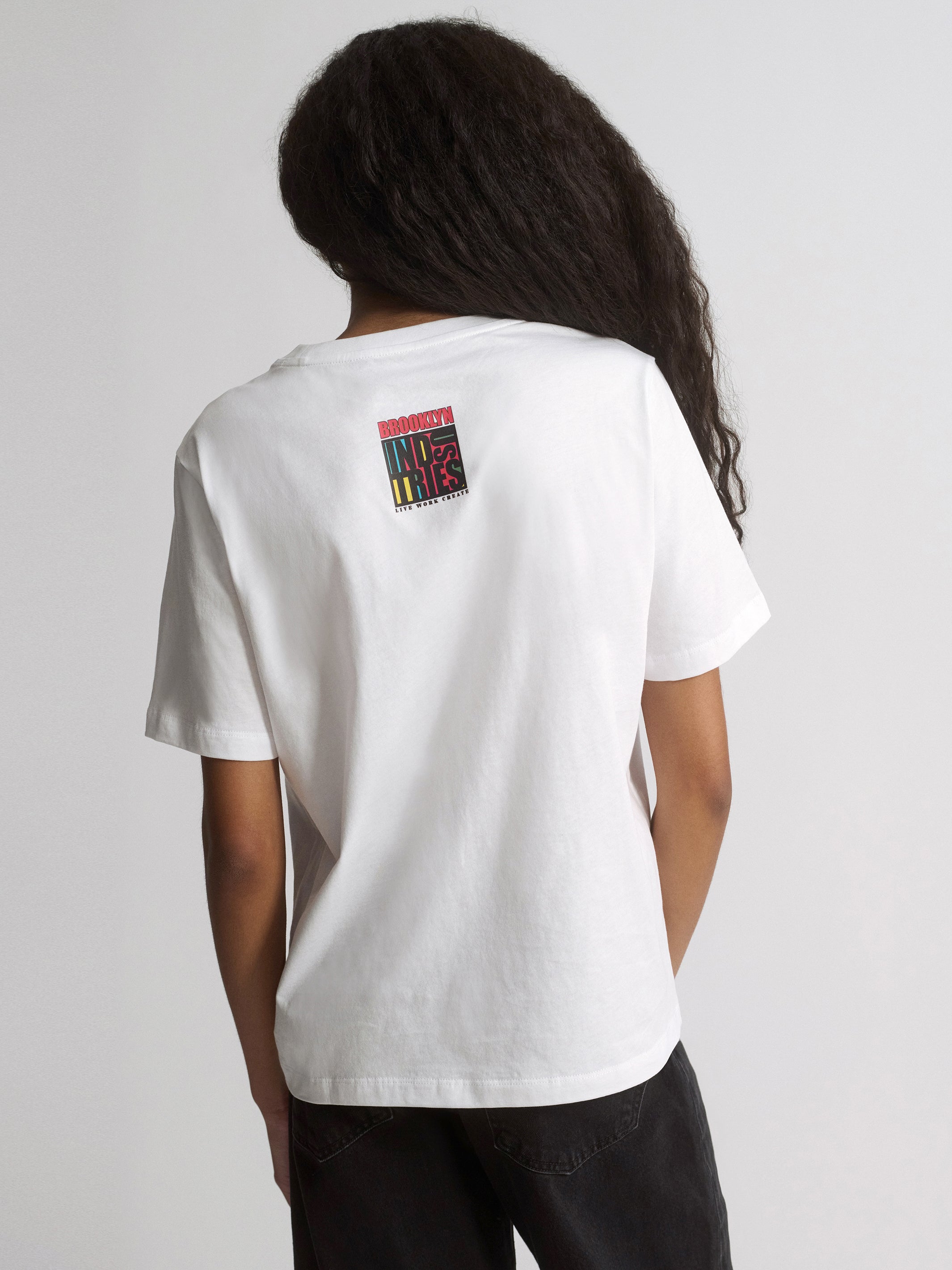 Women's Brooklyn Graphic T-Shirt In White - BROOKLYN INDUSTRIES