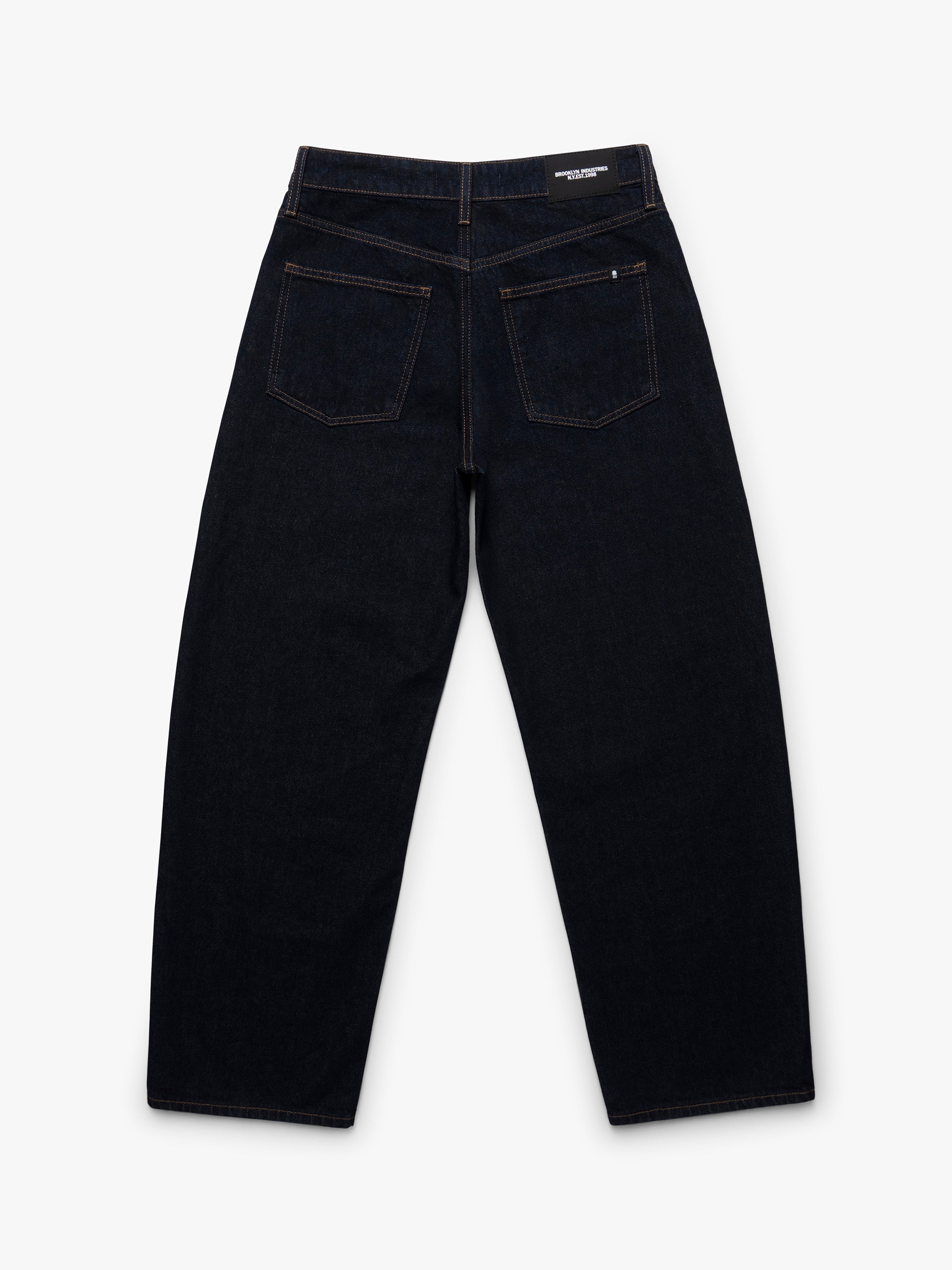 Women's Barrel Jeans in Rinse Denim - BROOKLYN INDUSTRIES