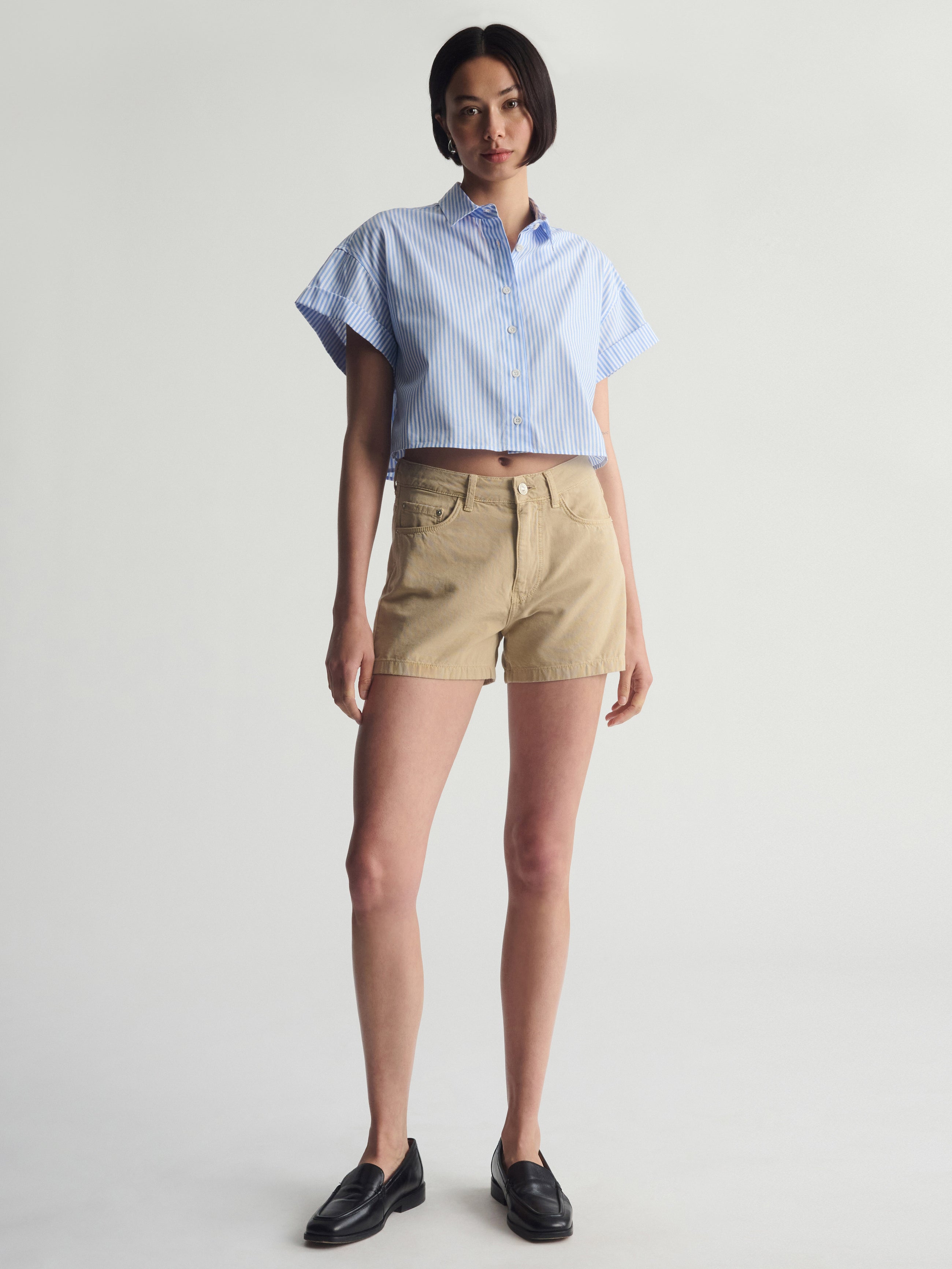 Women's Brooklyn Shorts In Incense - BROOKLYN INDUSTRIES